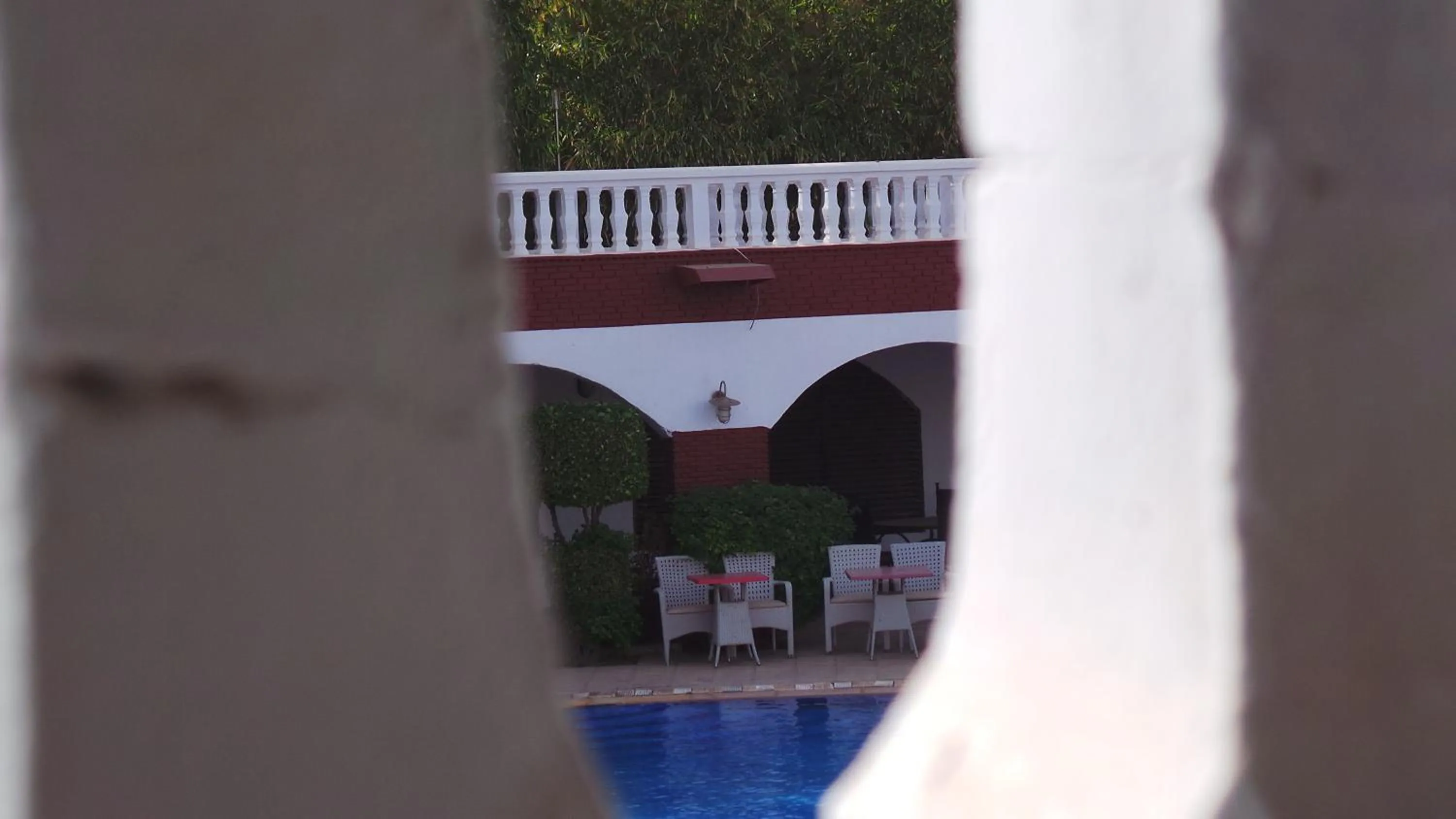 Pool view in Targafit Hotel & Hammam