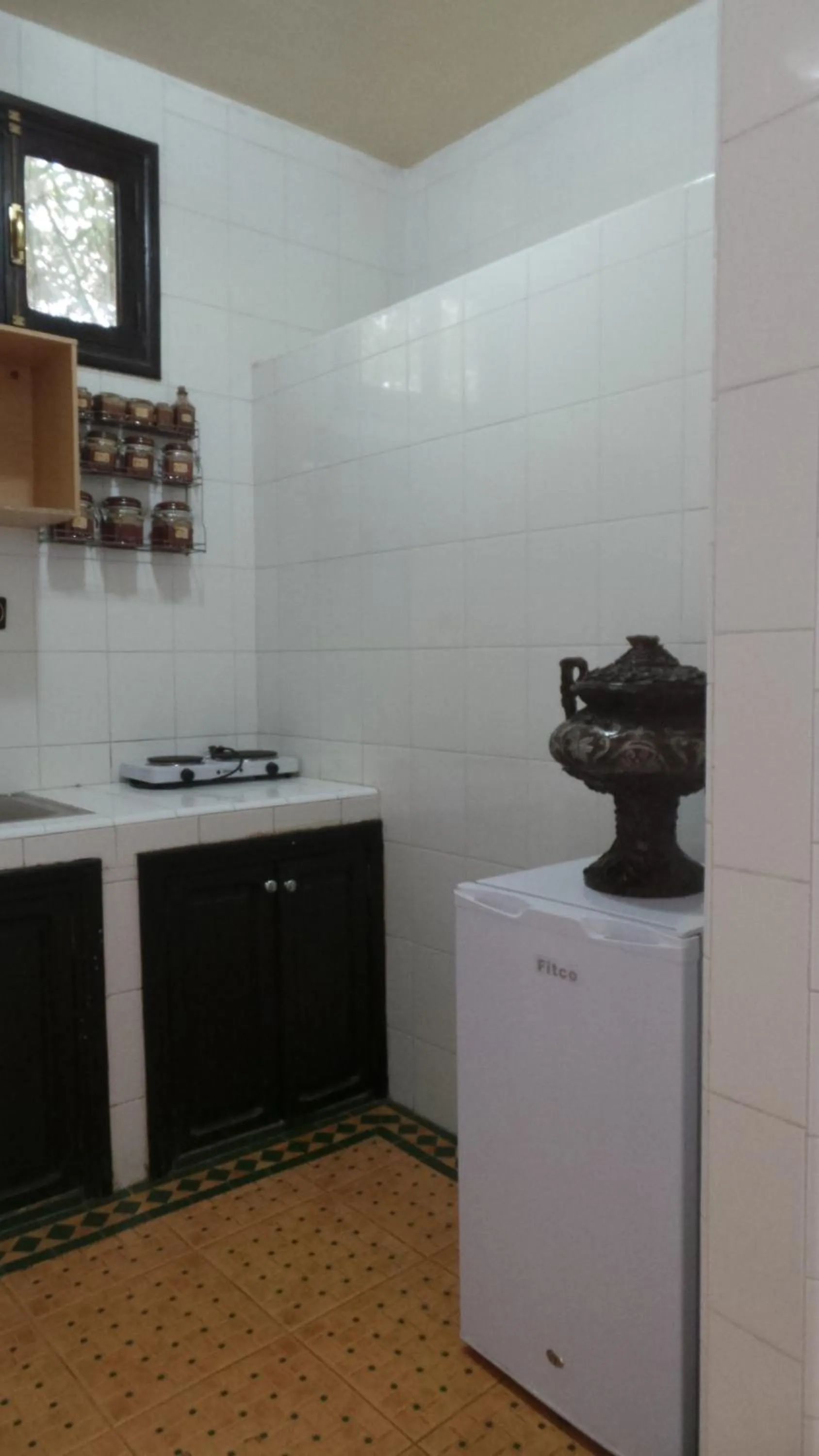 Kitchen or kitchenette in Targafit Hotel & Hammam