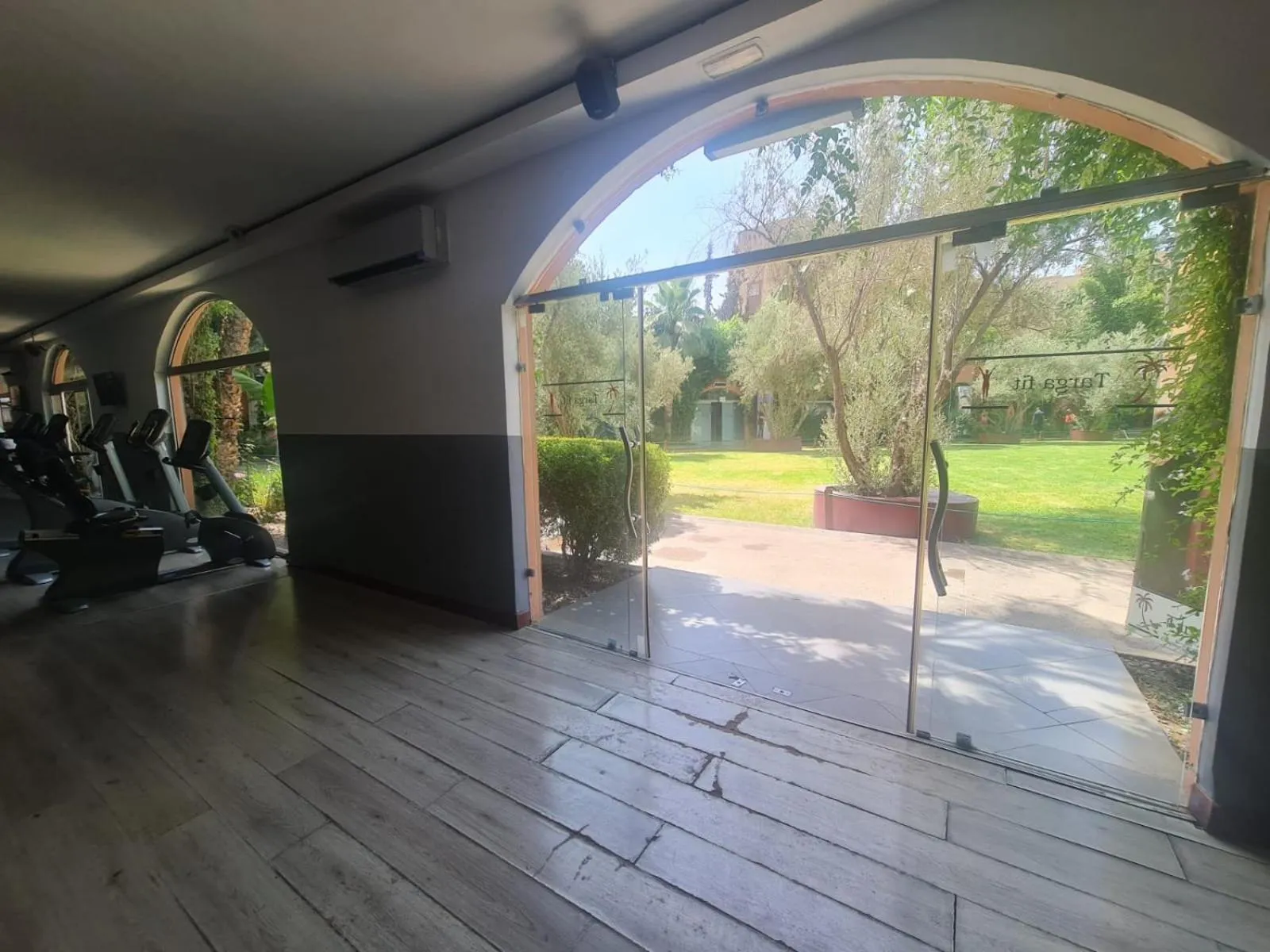 Patio in Targafit Hotel & Hammam