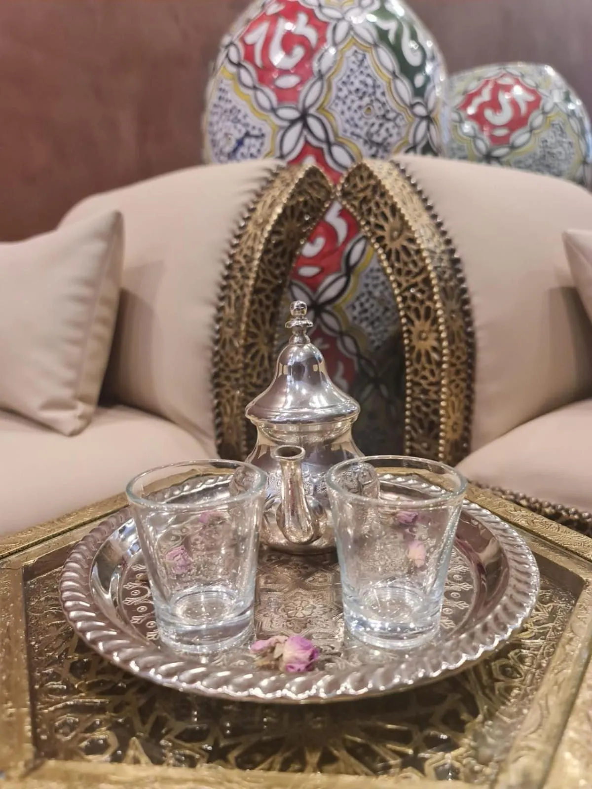 Living room in Targafit Hotel & Hammam