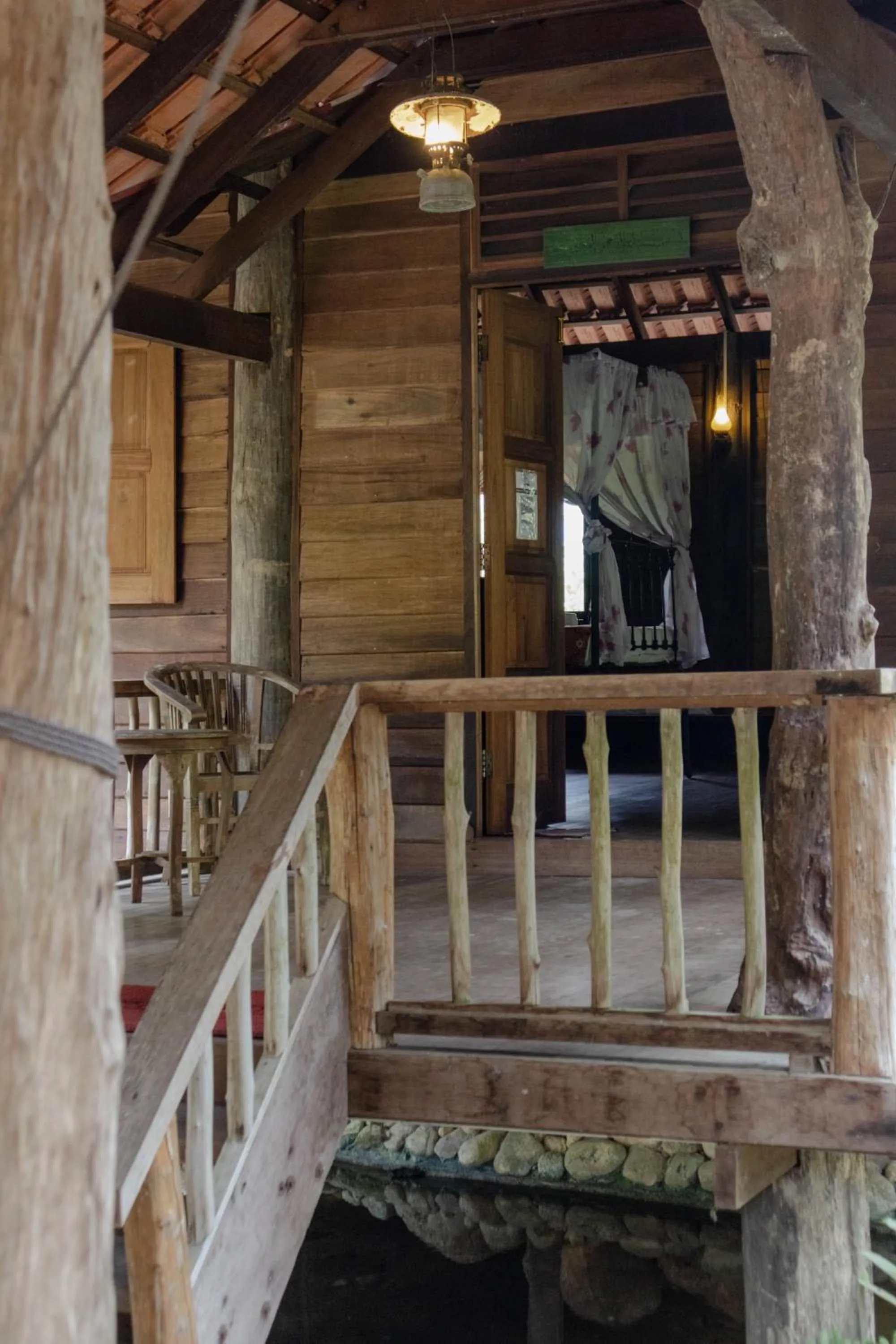 Patio in Sahom Valley Resort - Agro & Eco Park