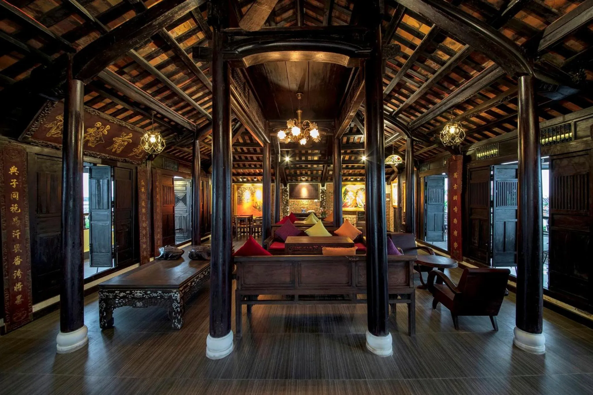 Dining area in Art Museum Villa Hoi An