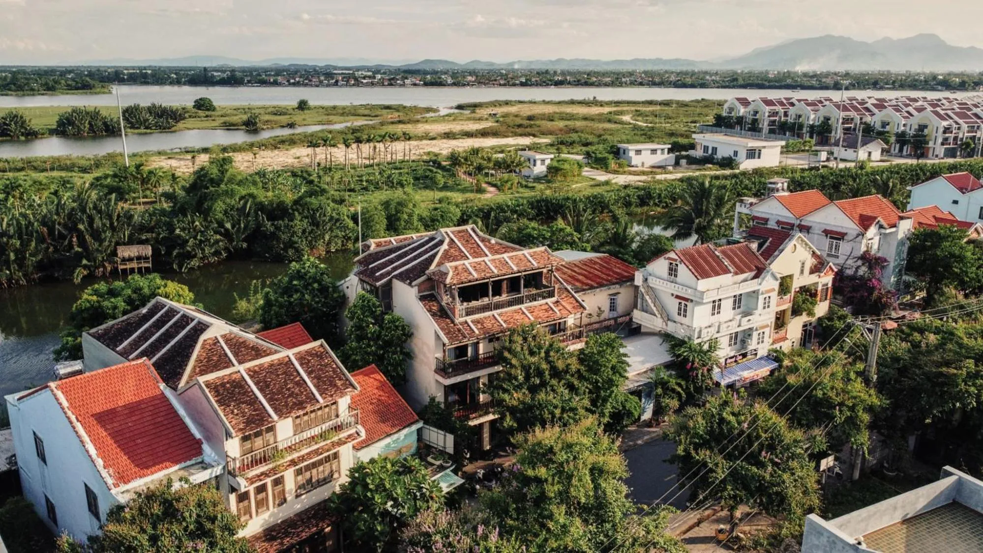 Bird's eye view in Art Museum Villa Hoi An
