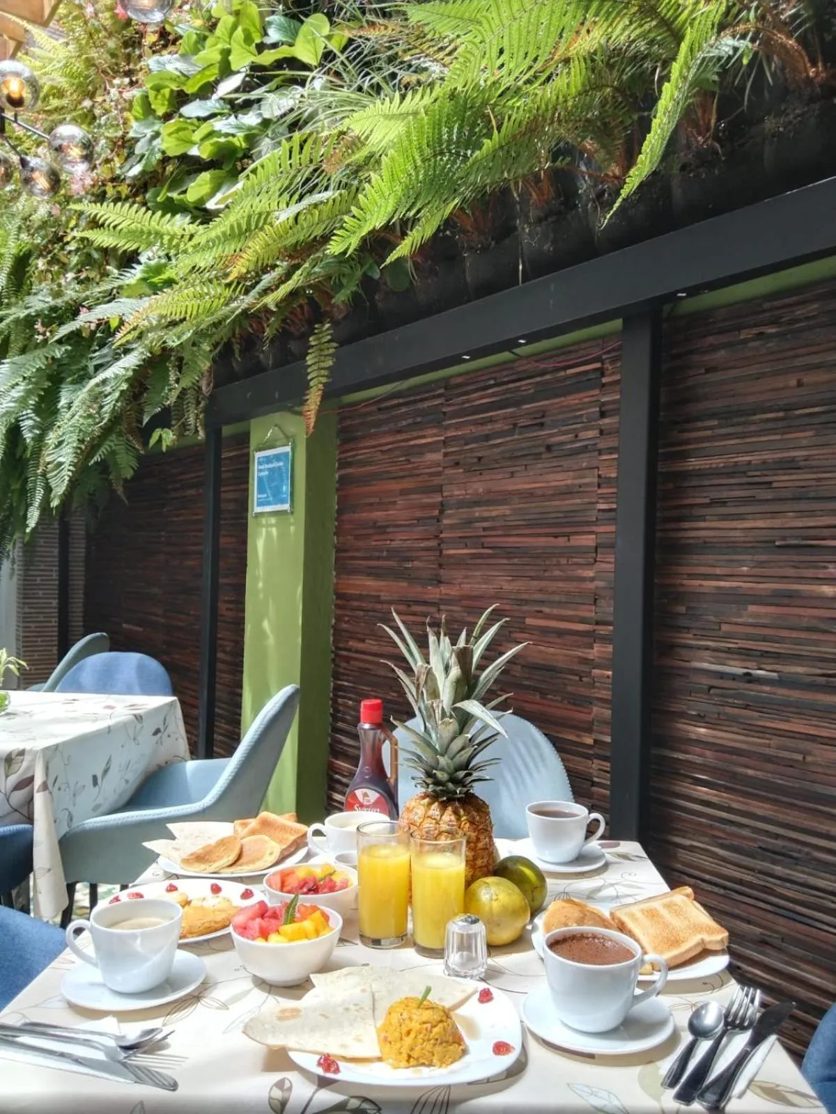 Restaurant/places to eat in Hotel Boutique Quinta Camacho