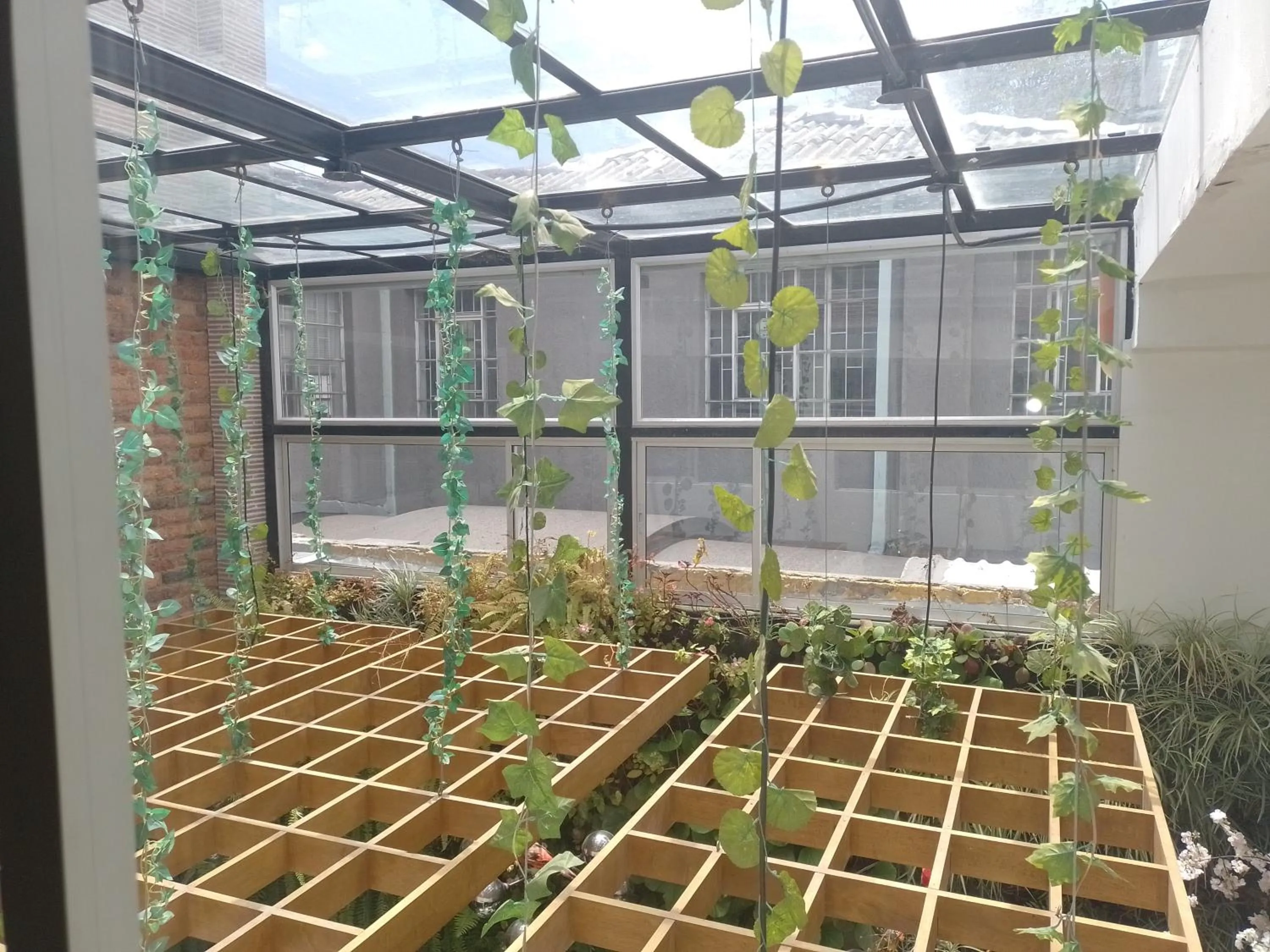 Property building in Hotel Boutique Quinta Camacho