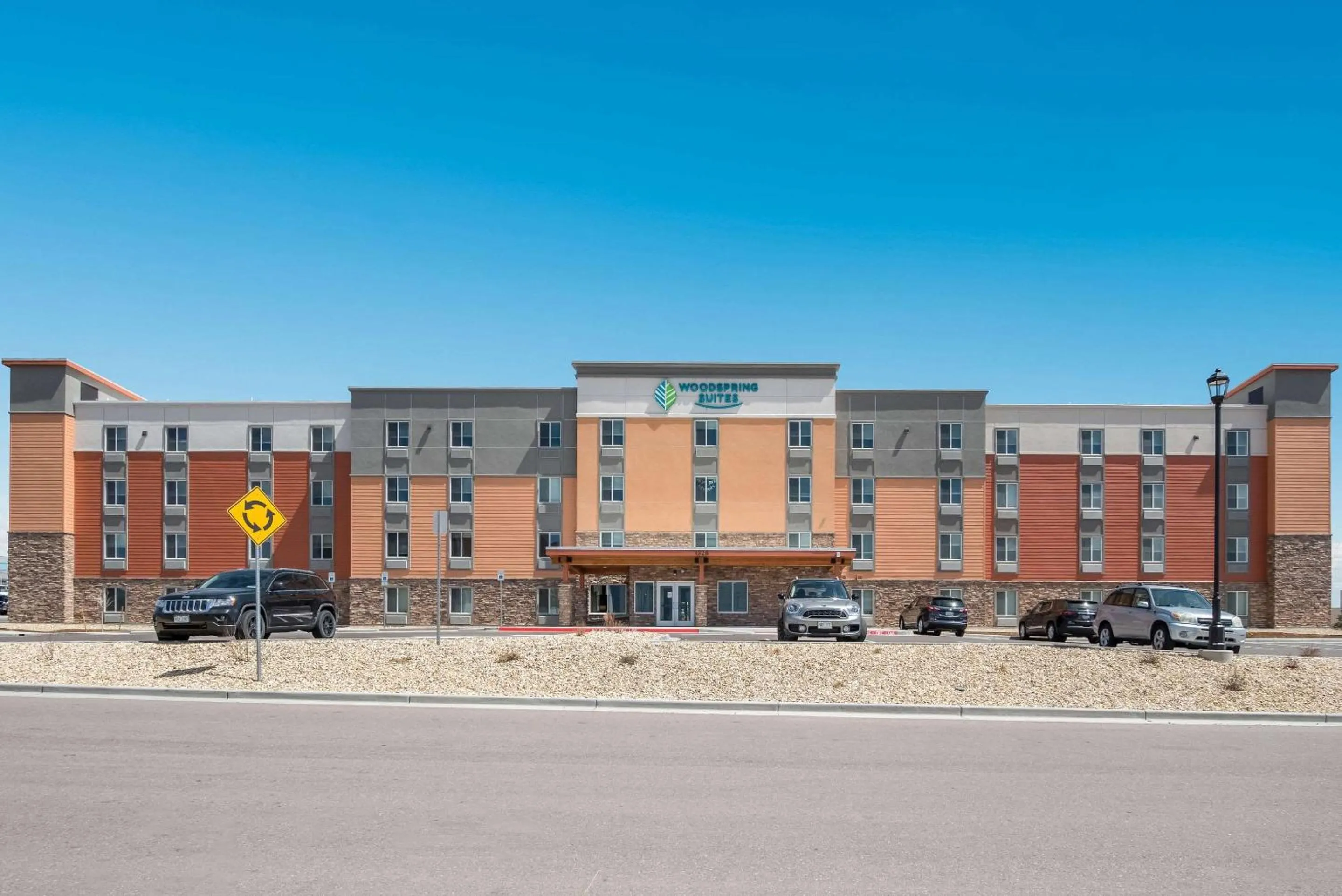 Property building in WoodSpring Suites Colorado Springs North - Air Force Academy