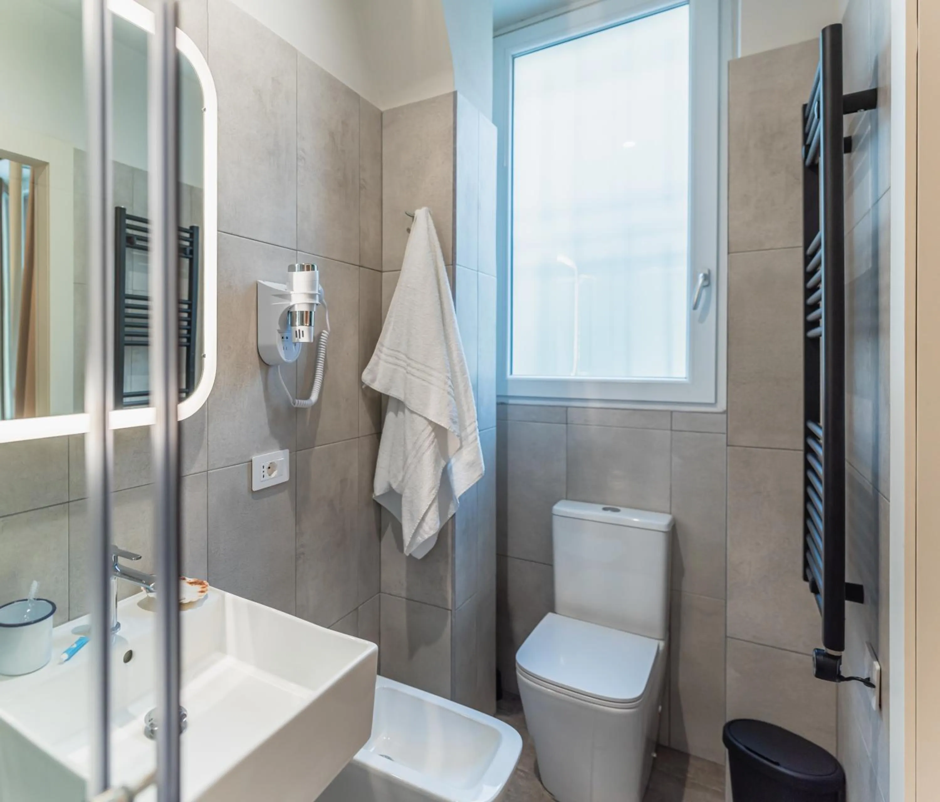 Toilet in Hotel Del Sole