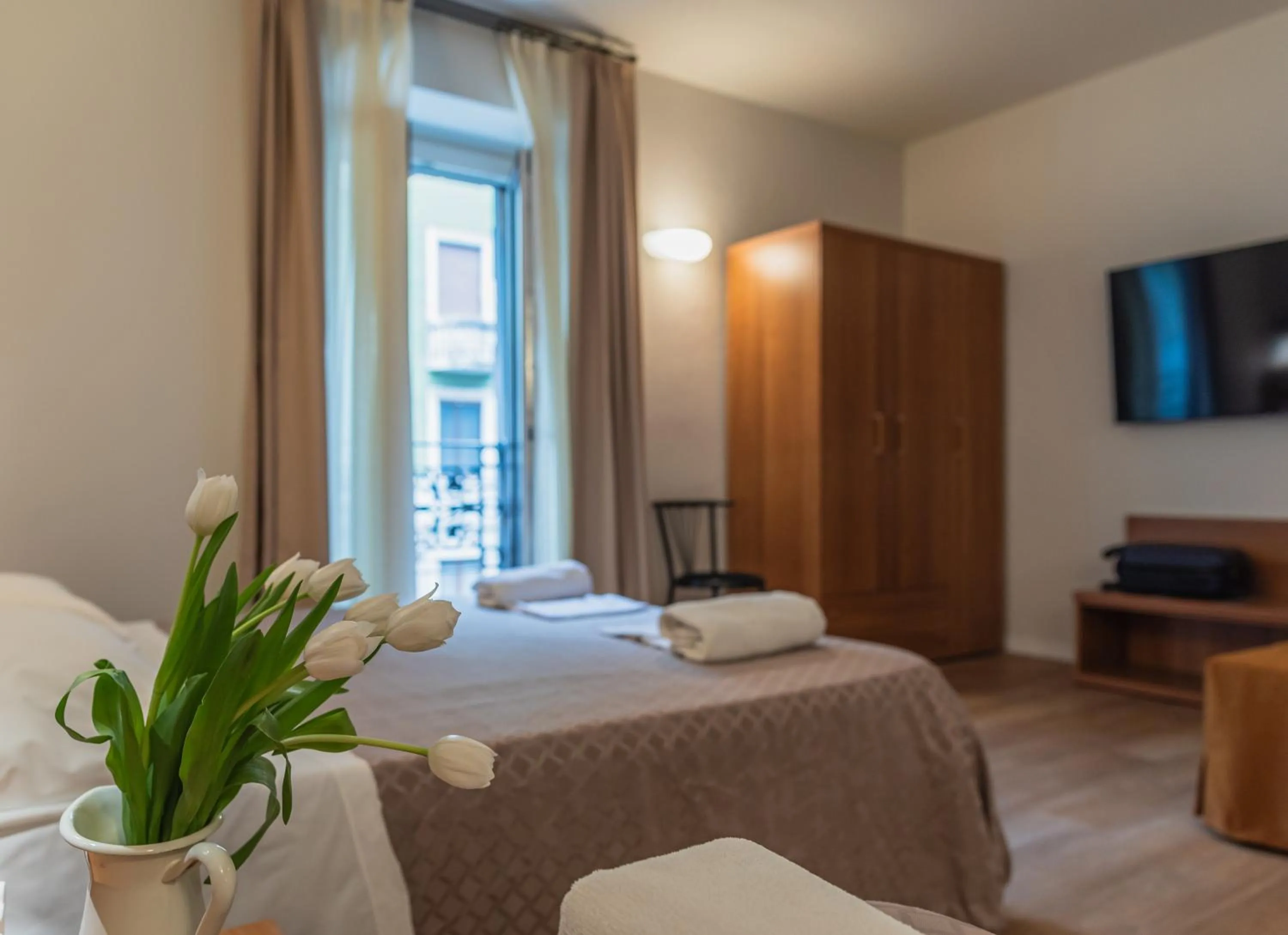 Bed in Hotel Del Sole