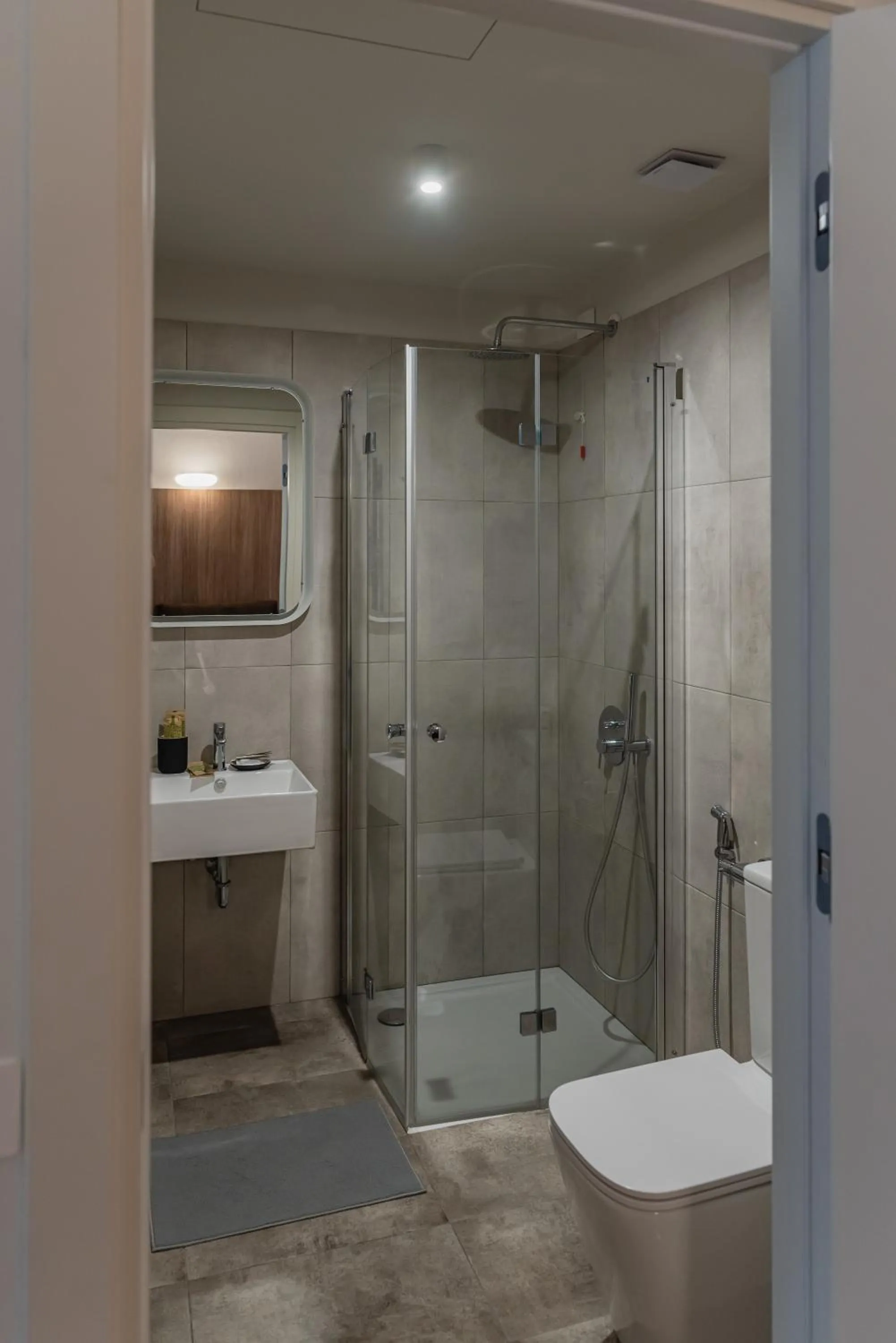 Shower in Hotel Del Sole