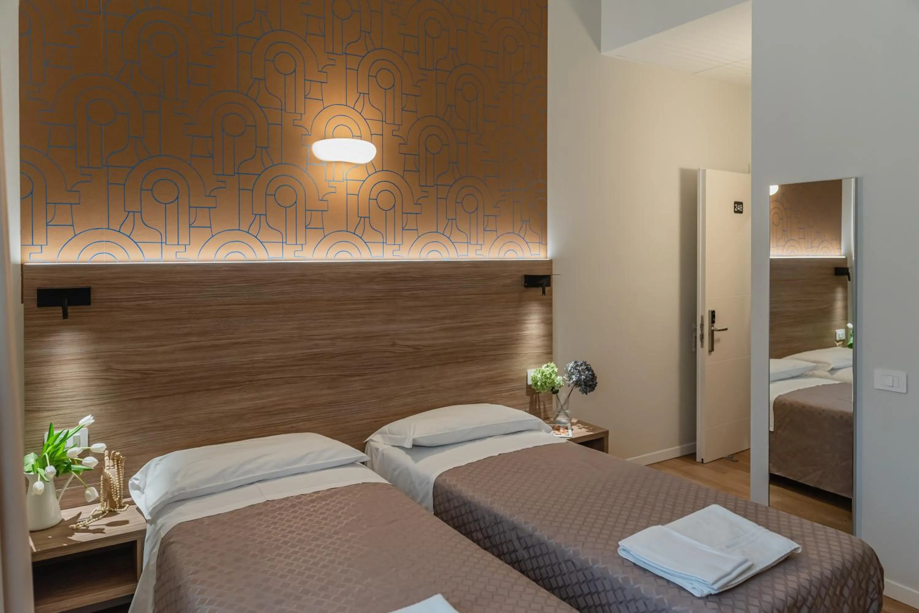 Bedroom, Bed in Hotel Del Sole