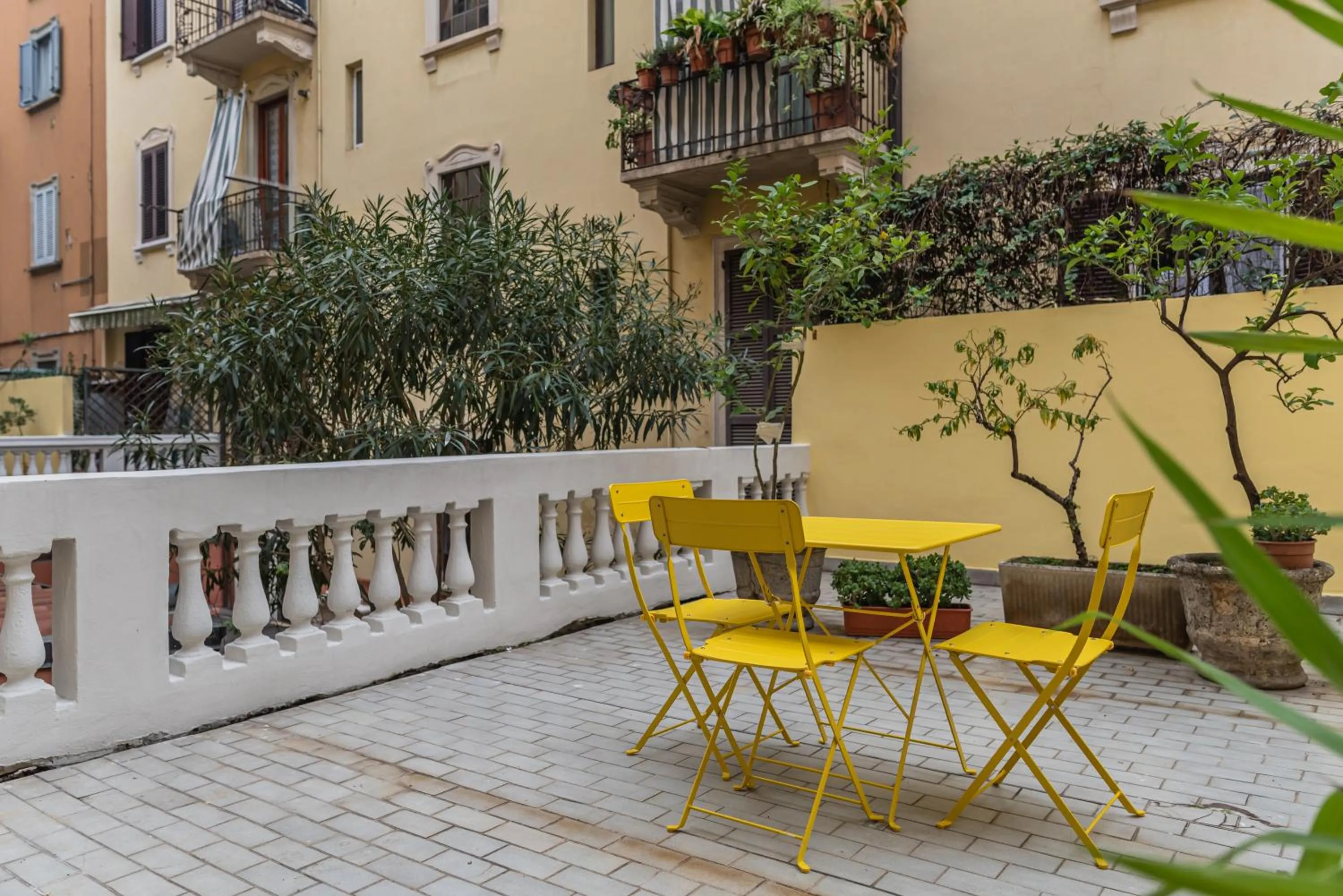 Balcony/Terrace in Hotel Del Sole