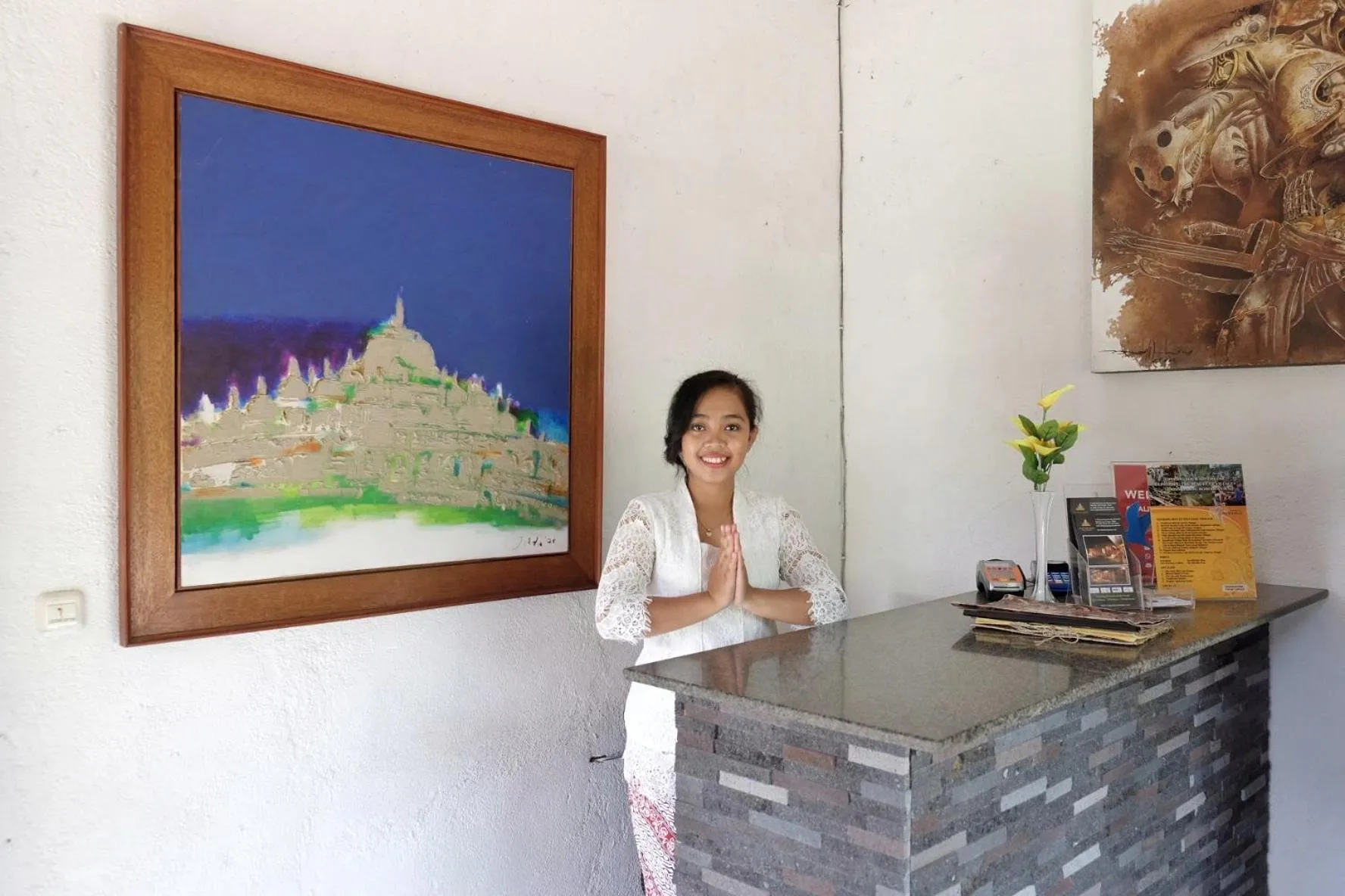 Staff in Cempaka Borobudur Guest House