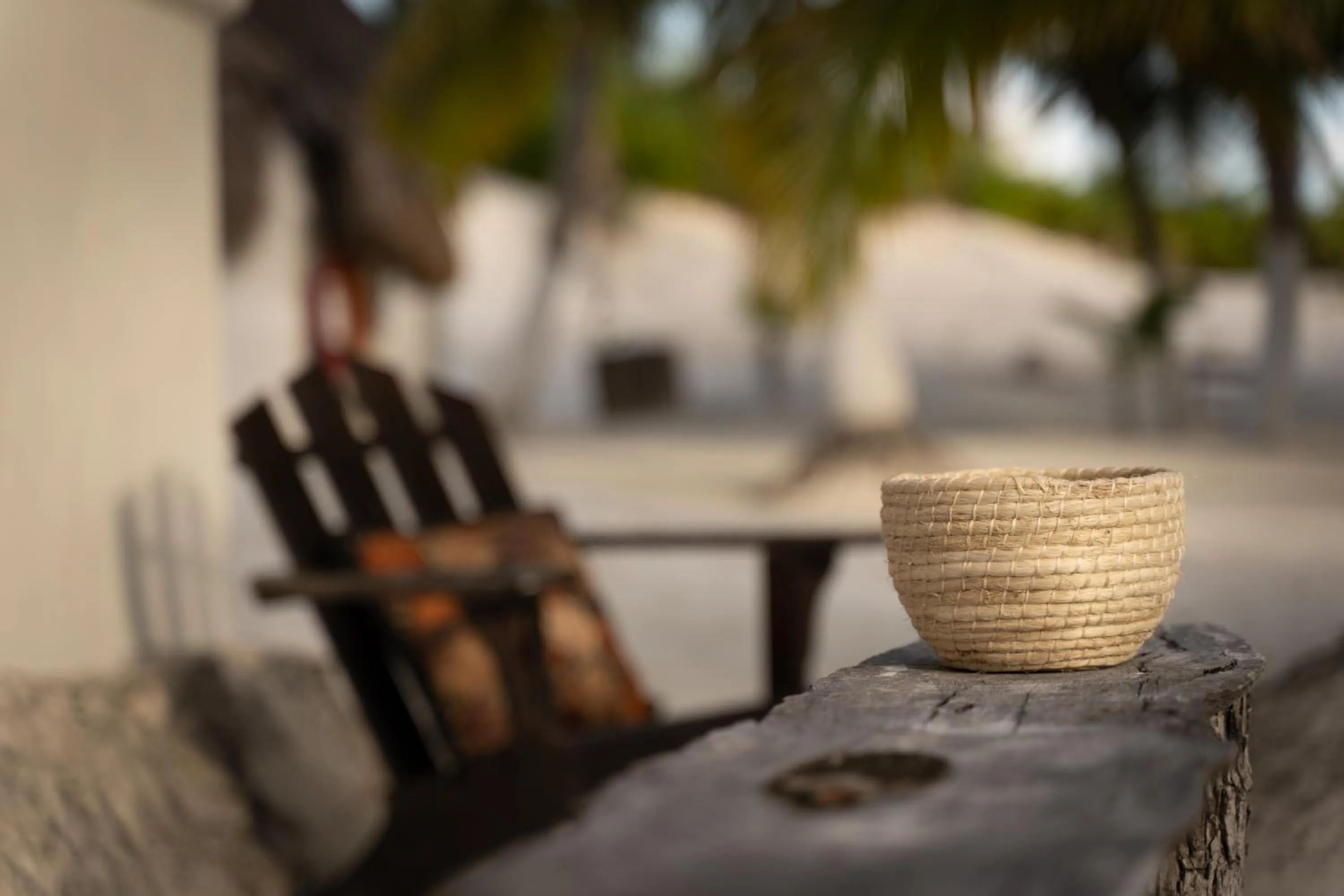 Seating area in Alito Tulum Hotel