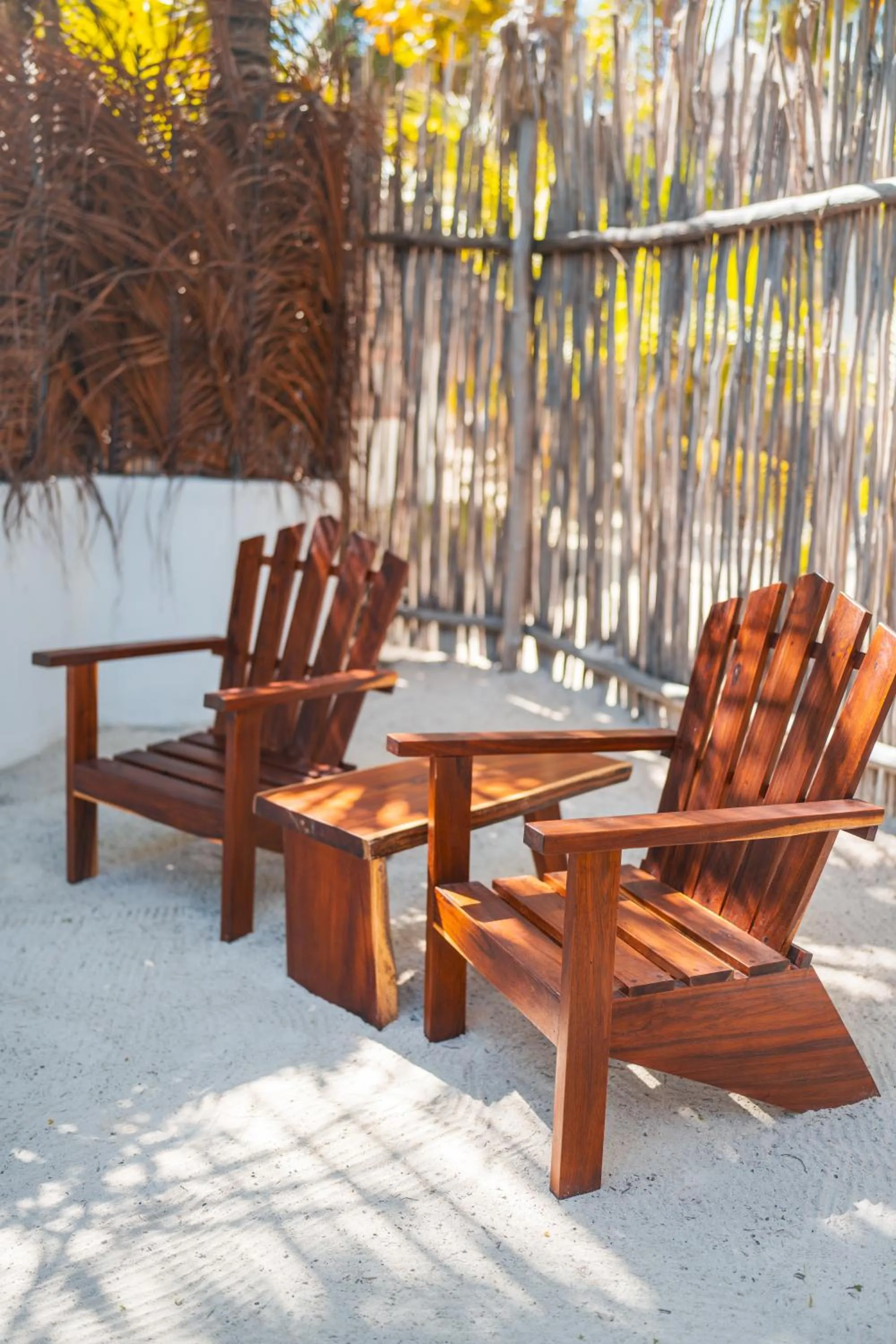 sunbed in Alito Tulum Hotel