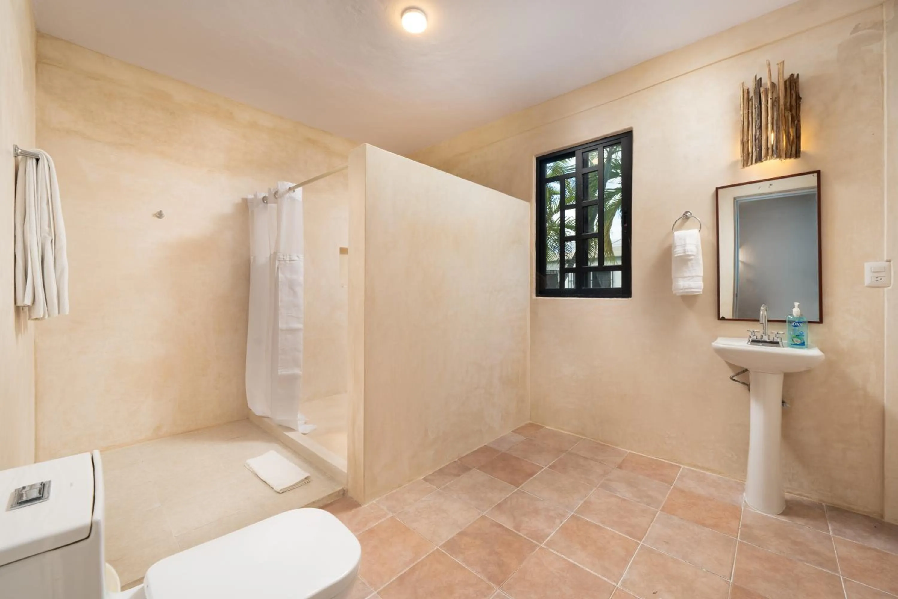 Bathroom in Alito Tulum Hotel