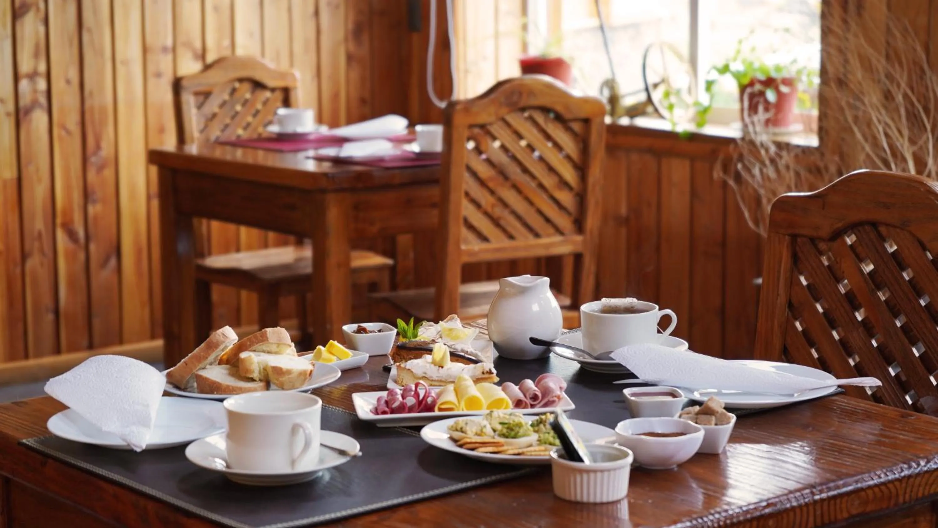 Breakfast in Hotel Posada del Río - Chile Chico