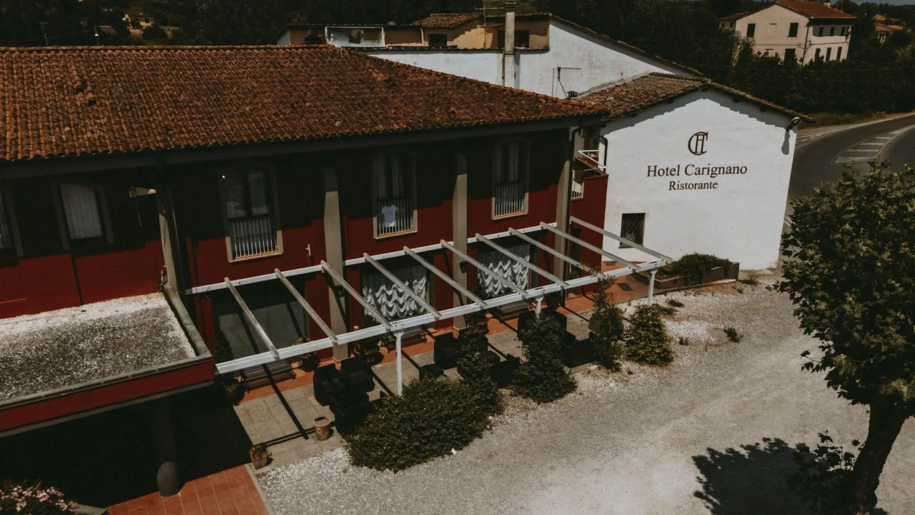 Street view in Hotel Carignano