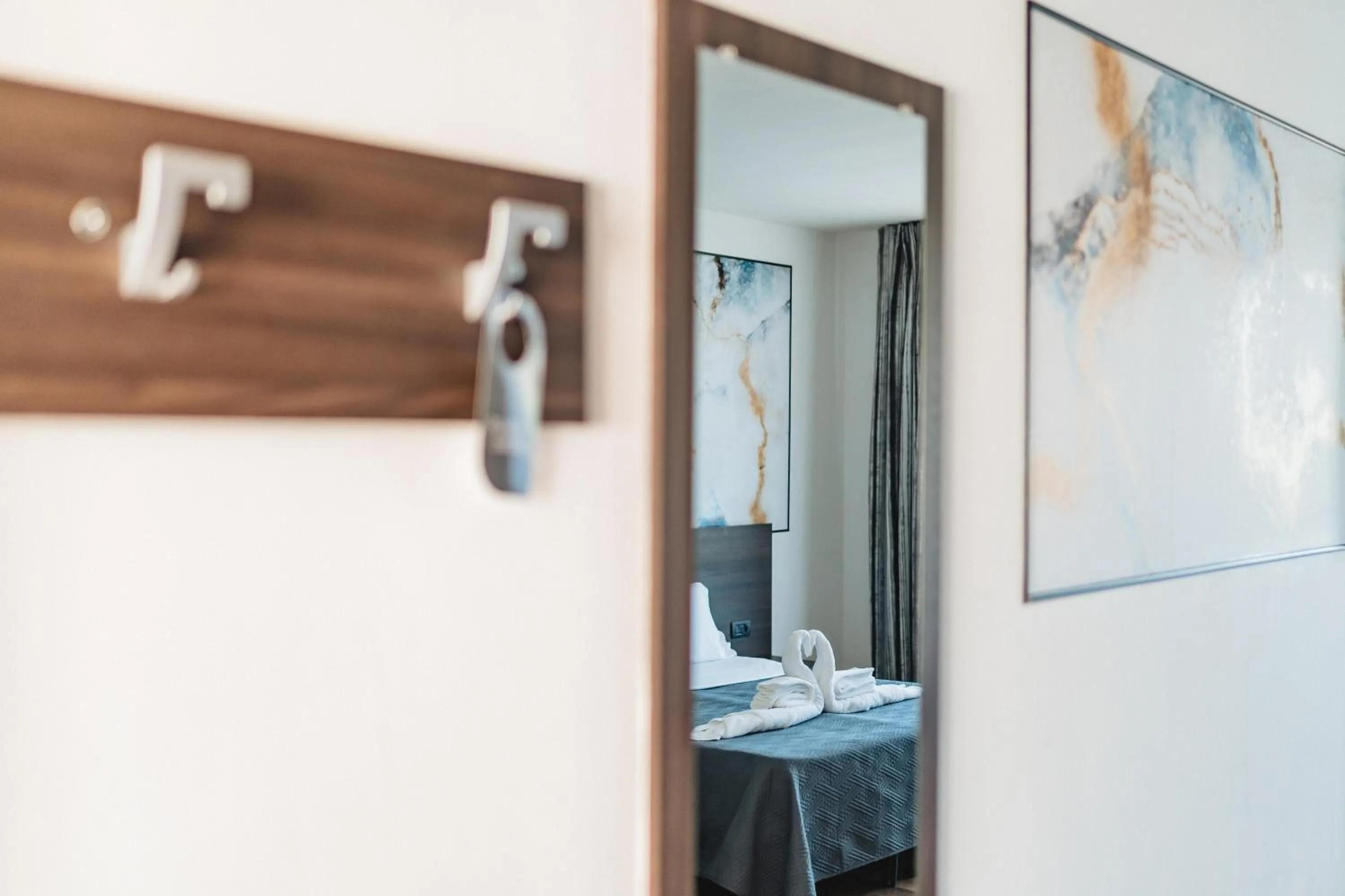 Bedroom, Bed in Hotel Carignano