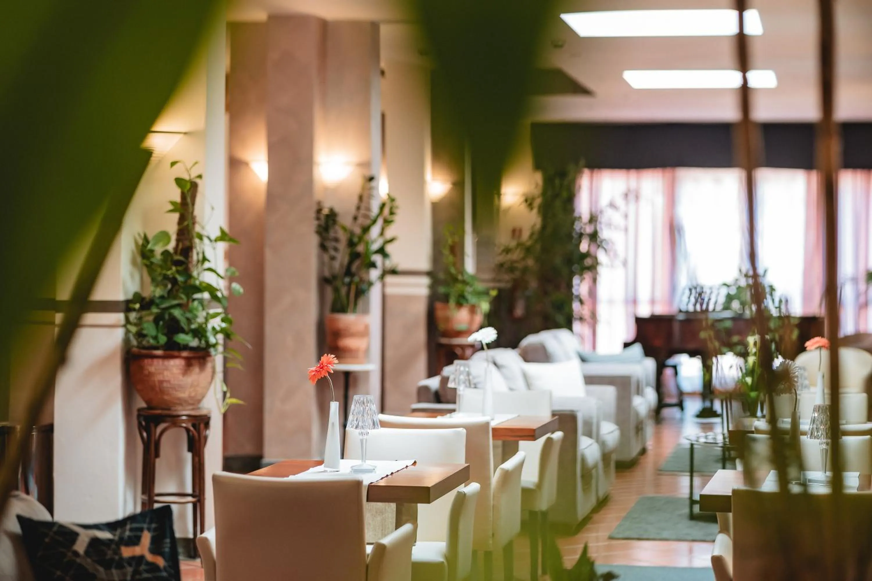 Lobby or reception in Hotel Carignano