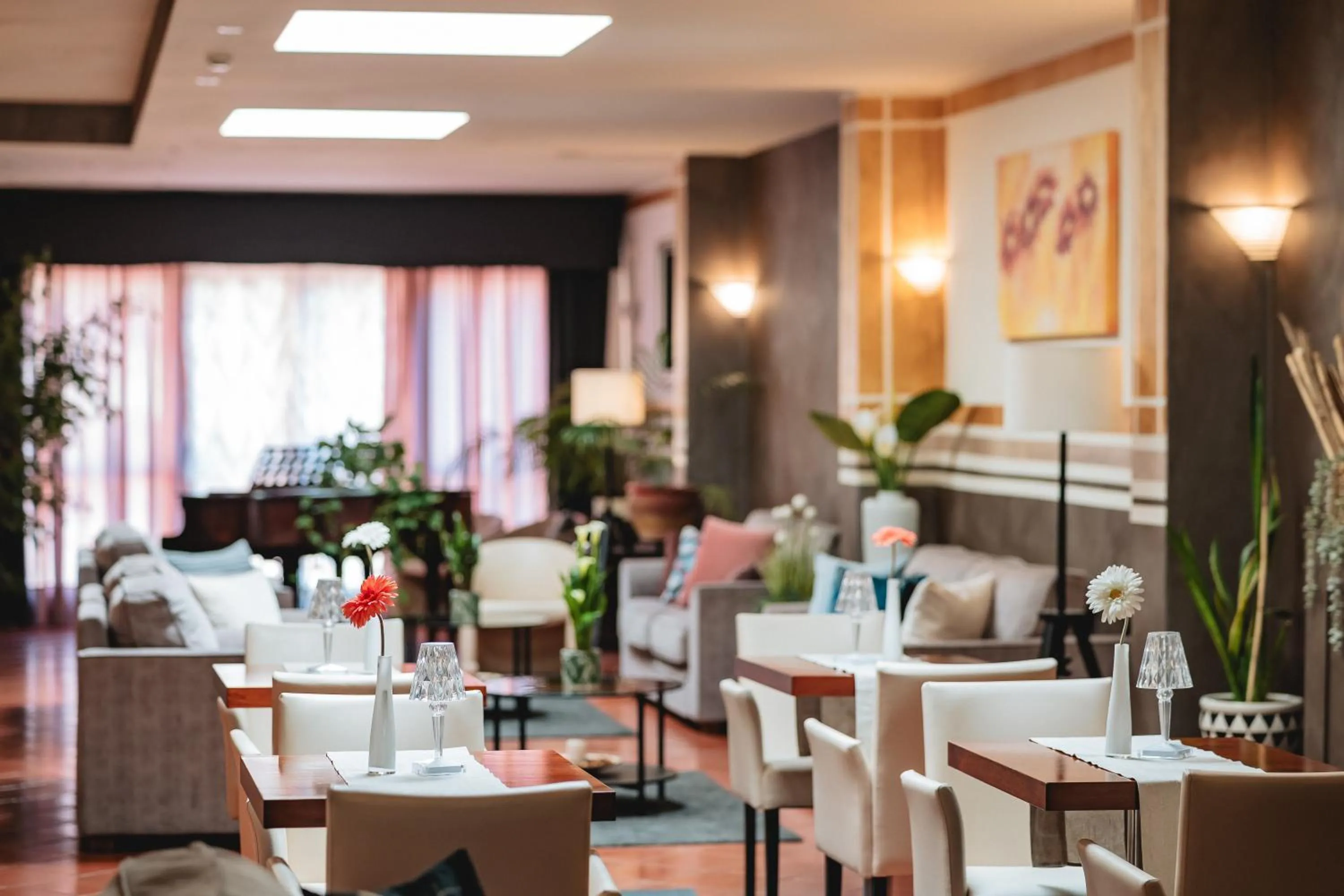 Lobby or reception in Hotel Carignano