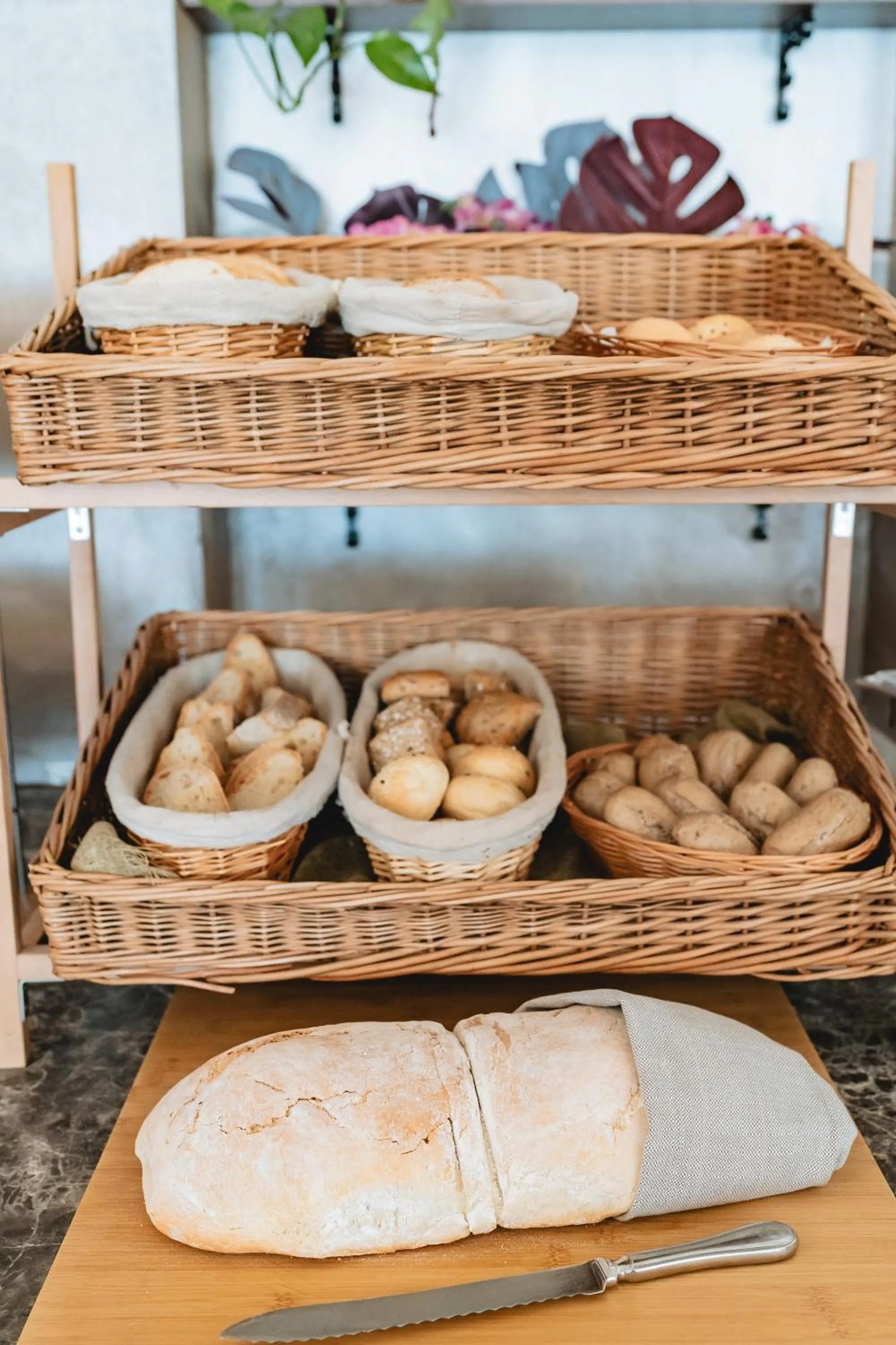 Buffet breakfast in Hotel Carignano