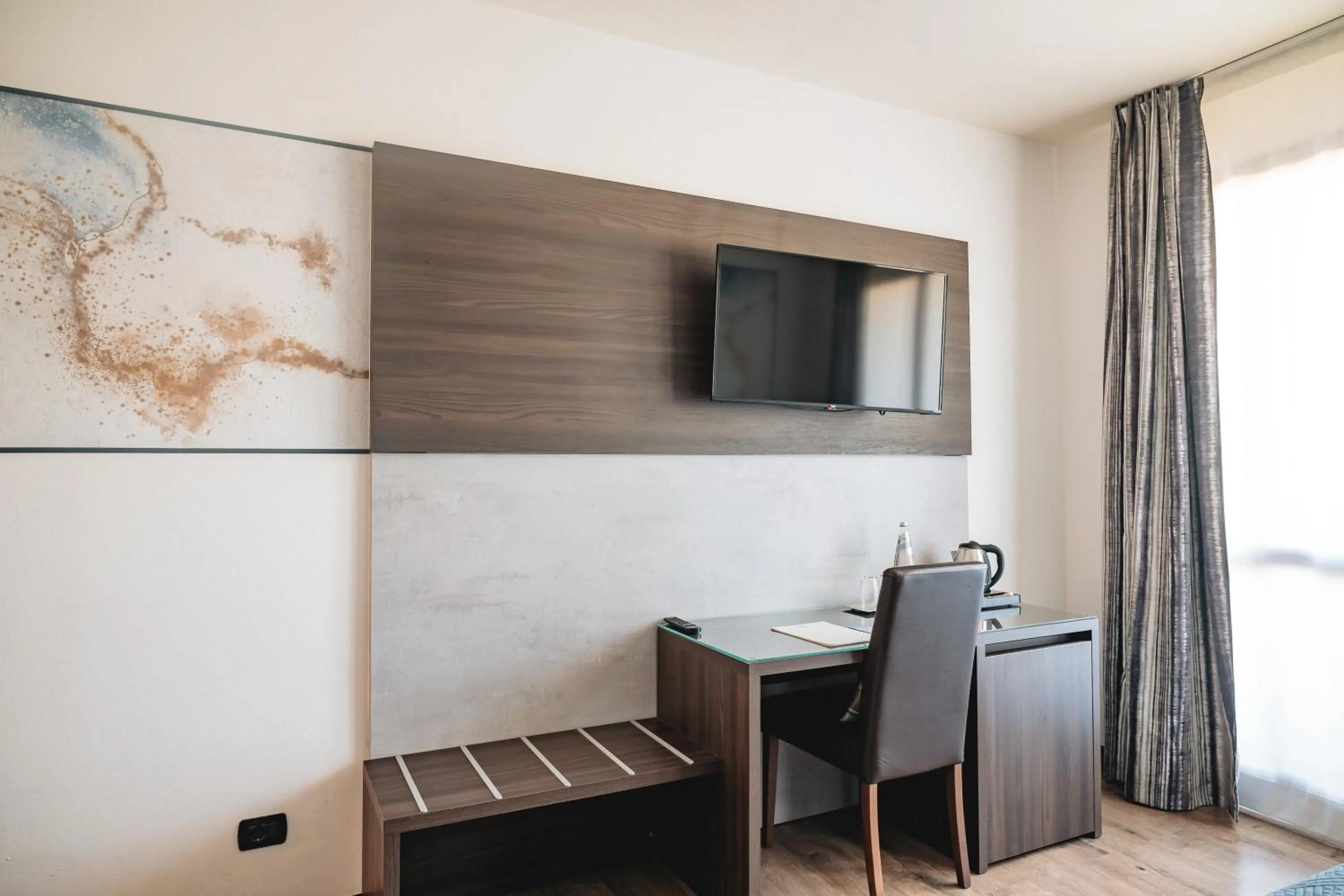 Bedroom in Hotel Carignano