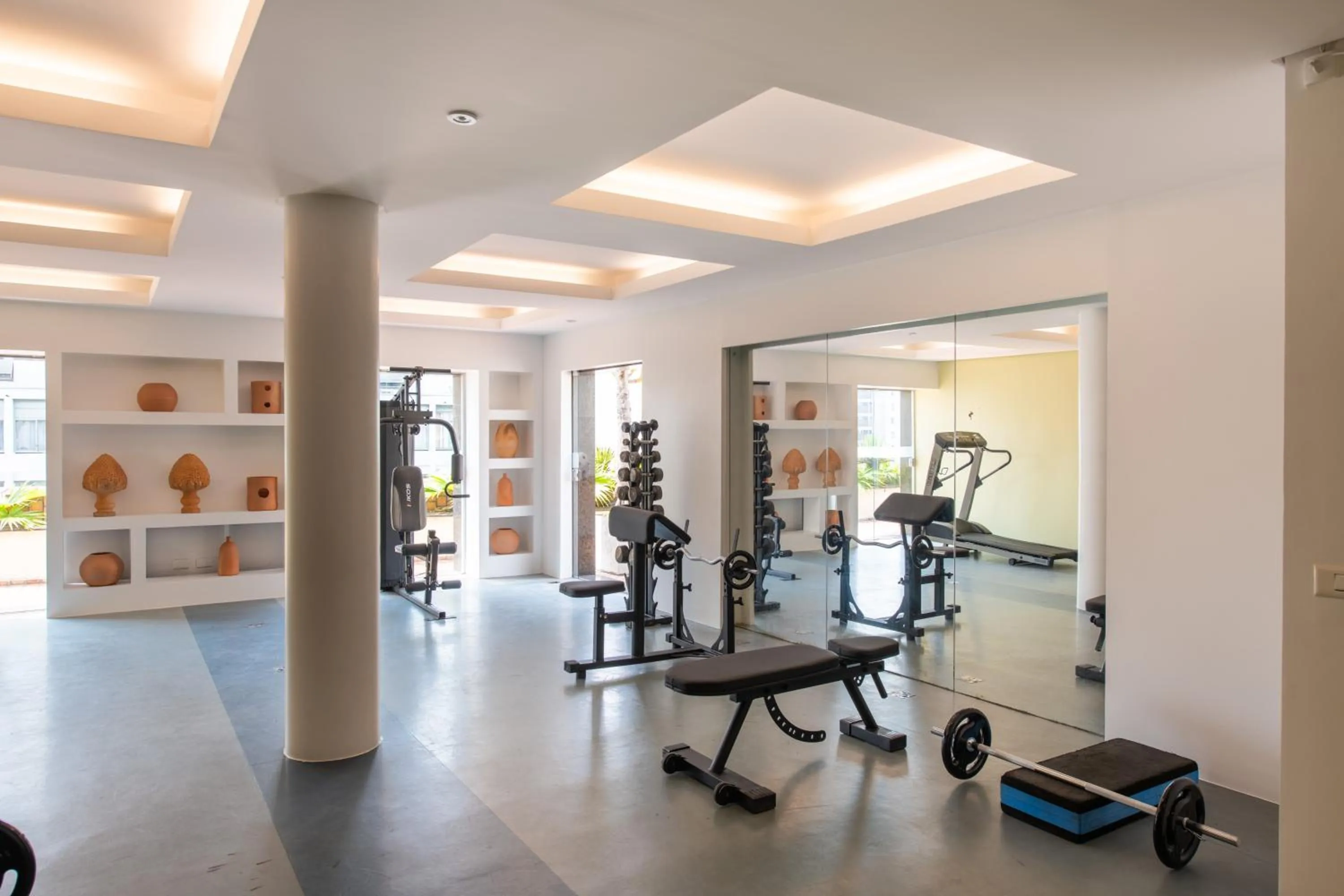 Fitness centre/facilities in DELPLAZA Marabá São Paulo