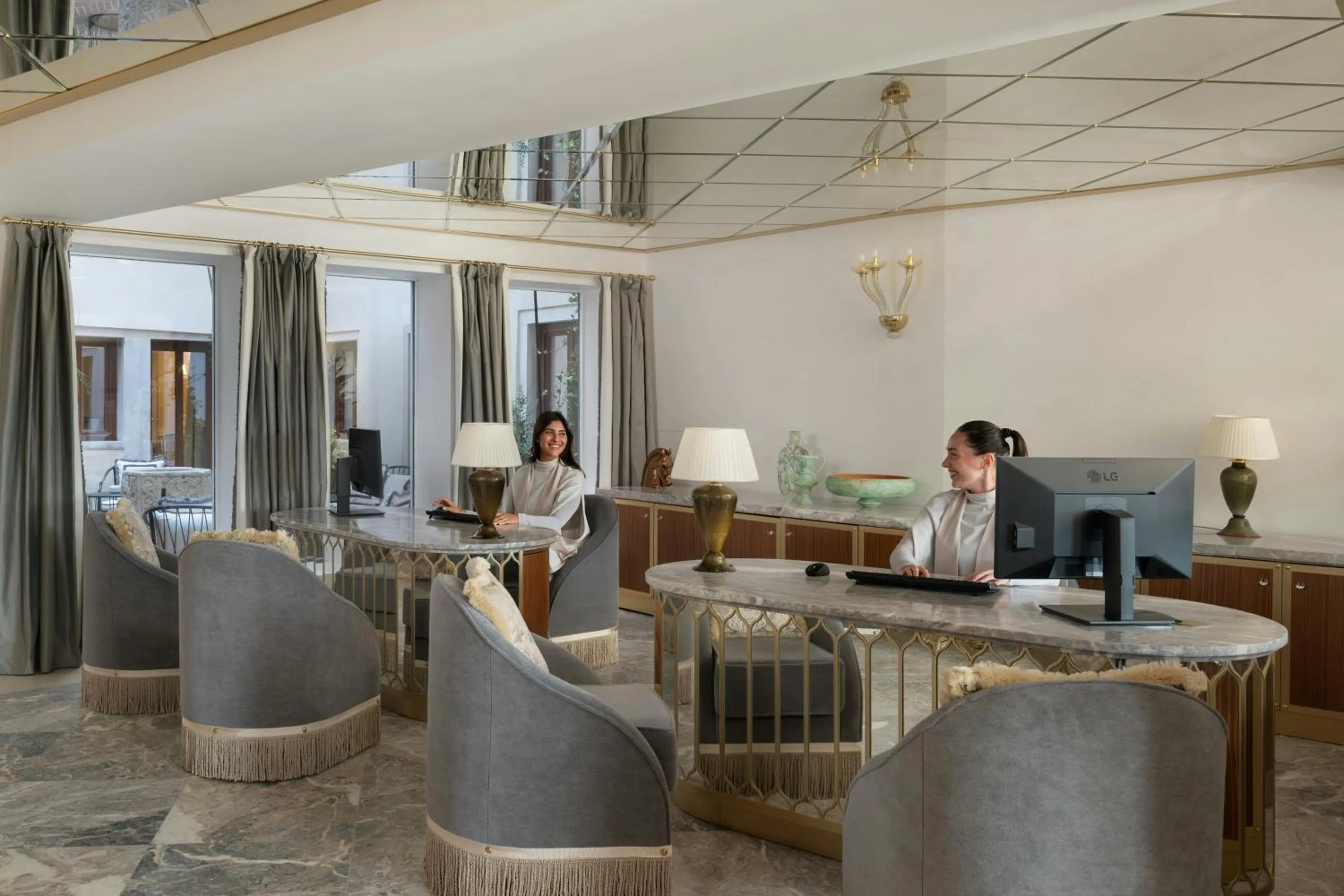 Lobby or reception in Hotel Gabrielli Venezia - Starhotels Collezione