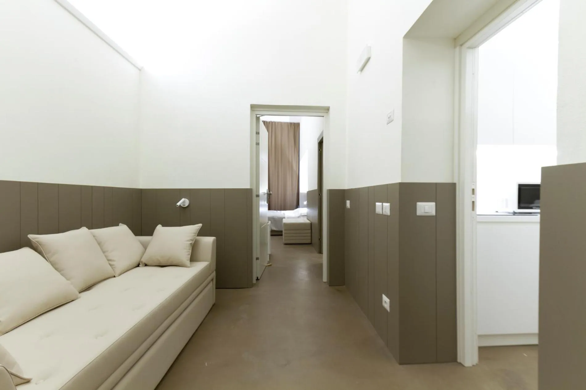 Living room in Palazzo dei Ciompi Suites