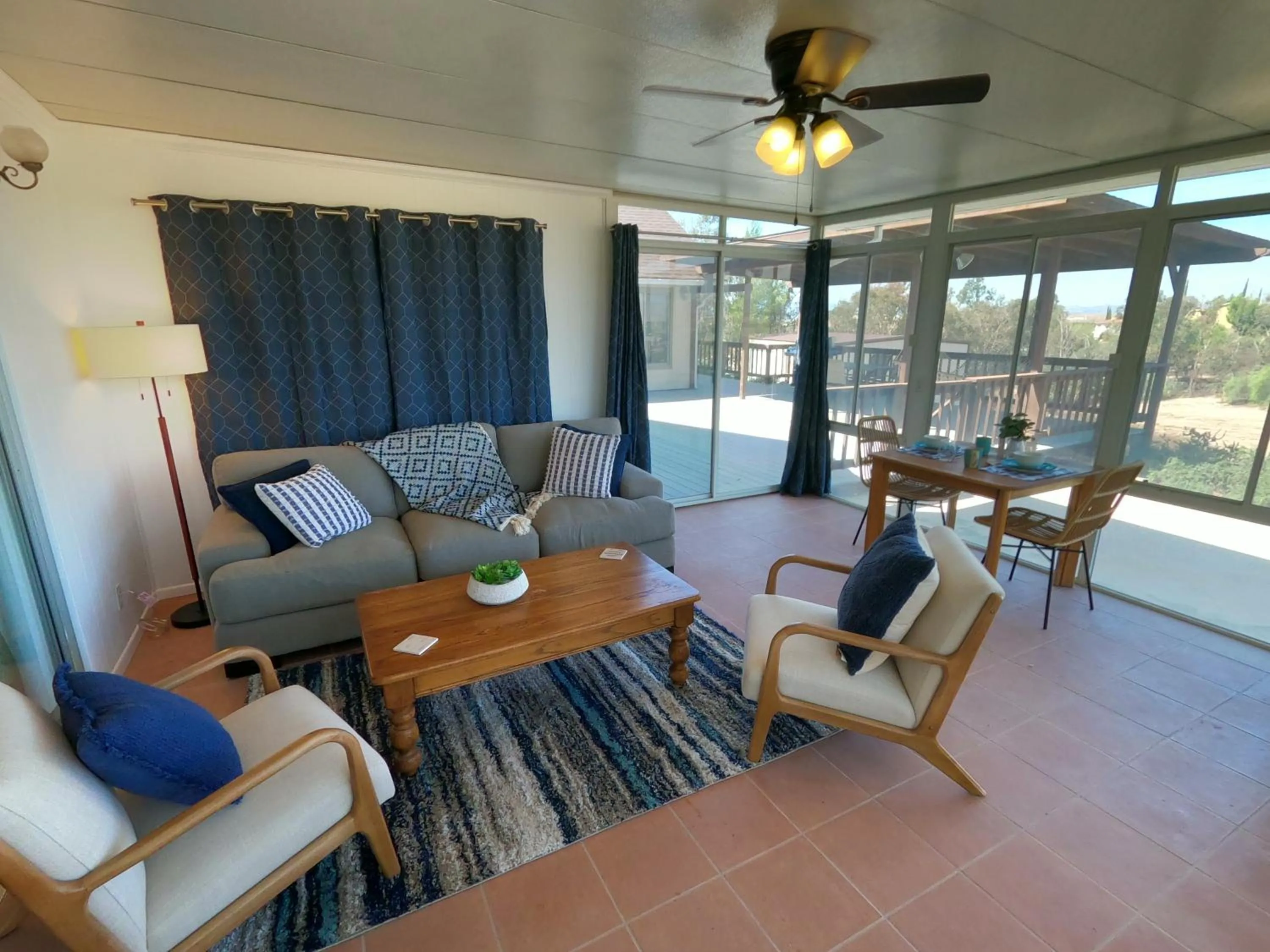 Living room in Sommer Hus-Best value in Southern California Wine Country