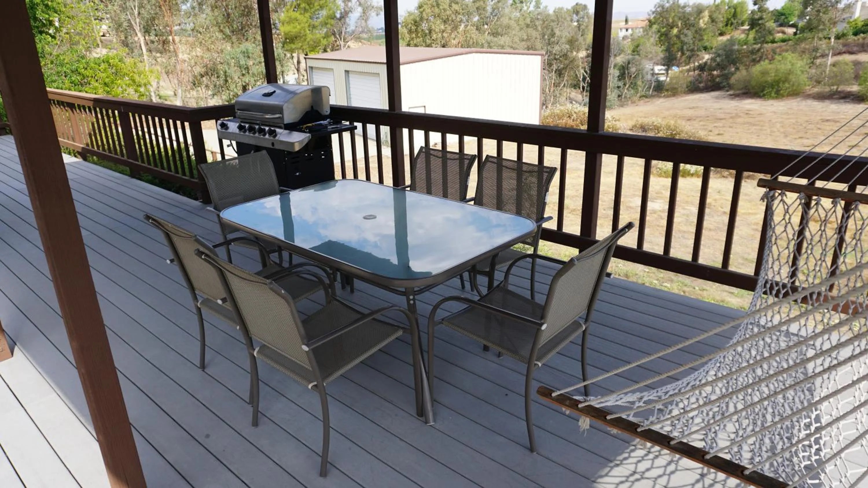 Balcony/Terrace in Sommer Hus-Best value in Southern California Wine Country