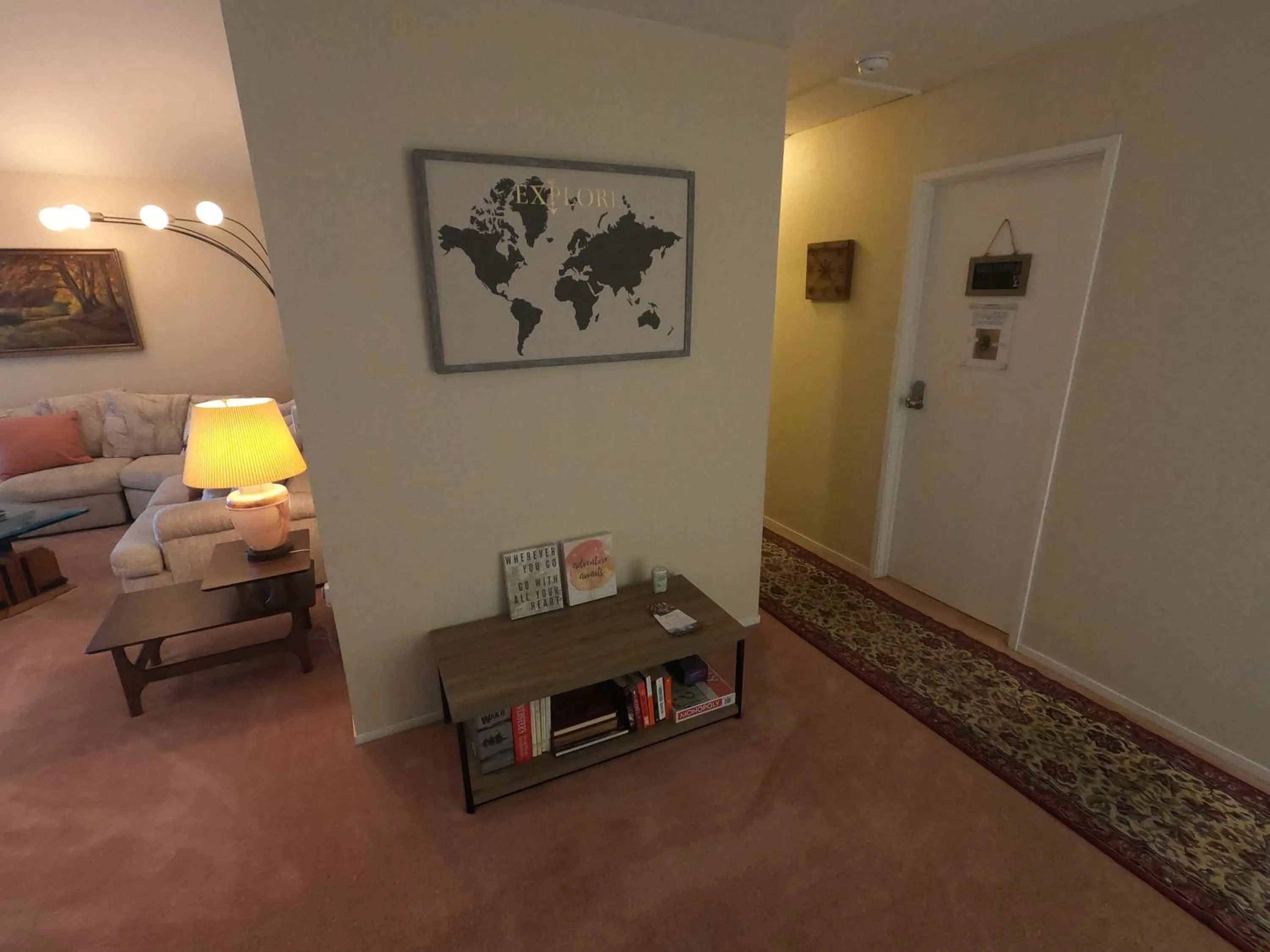 Living room, Bed in Sommer Hus-Best value in Southern California Wine Country