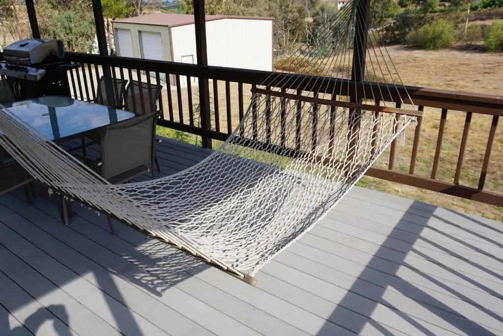 Patio in Sommer Hus-Best value in Southern California Wine Country