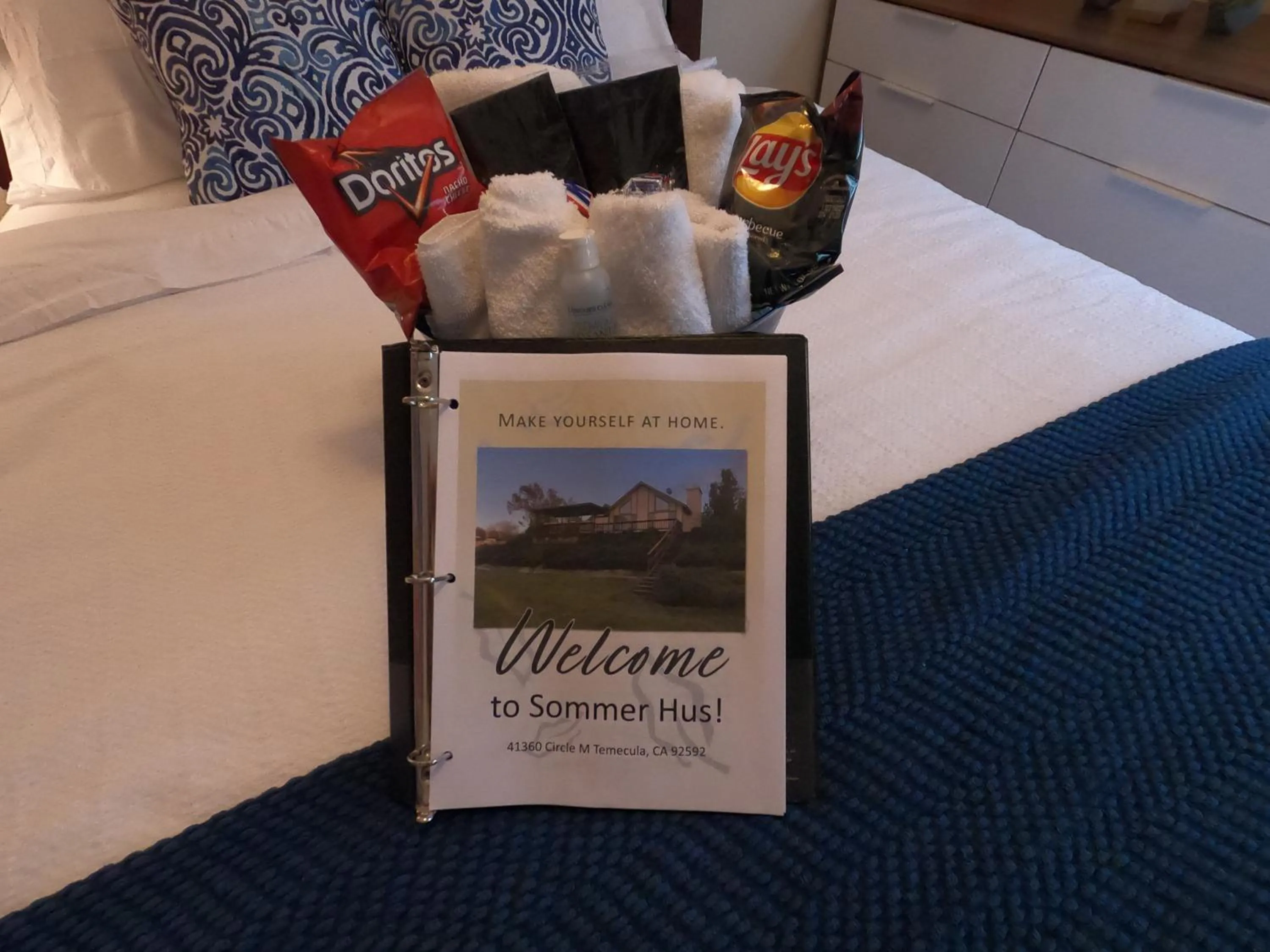 Bedroom, Bed in Sommer Hus-Best value in Southern California Wine Country