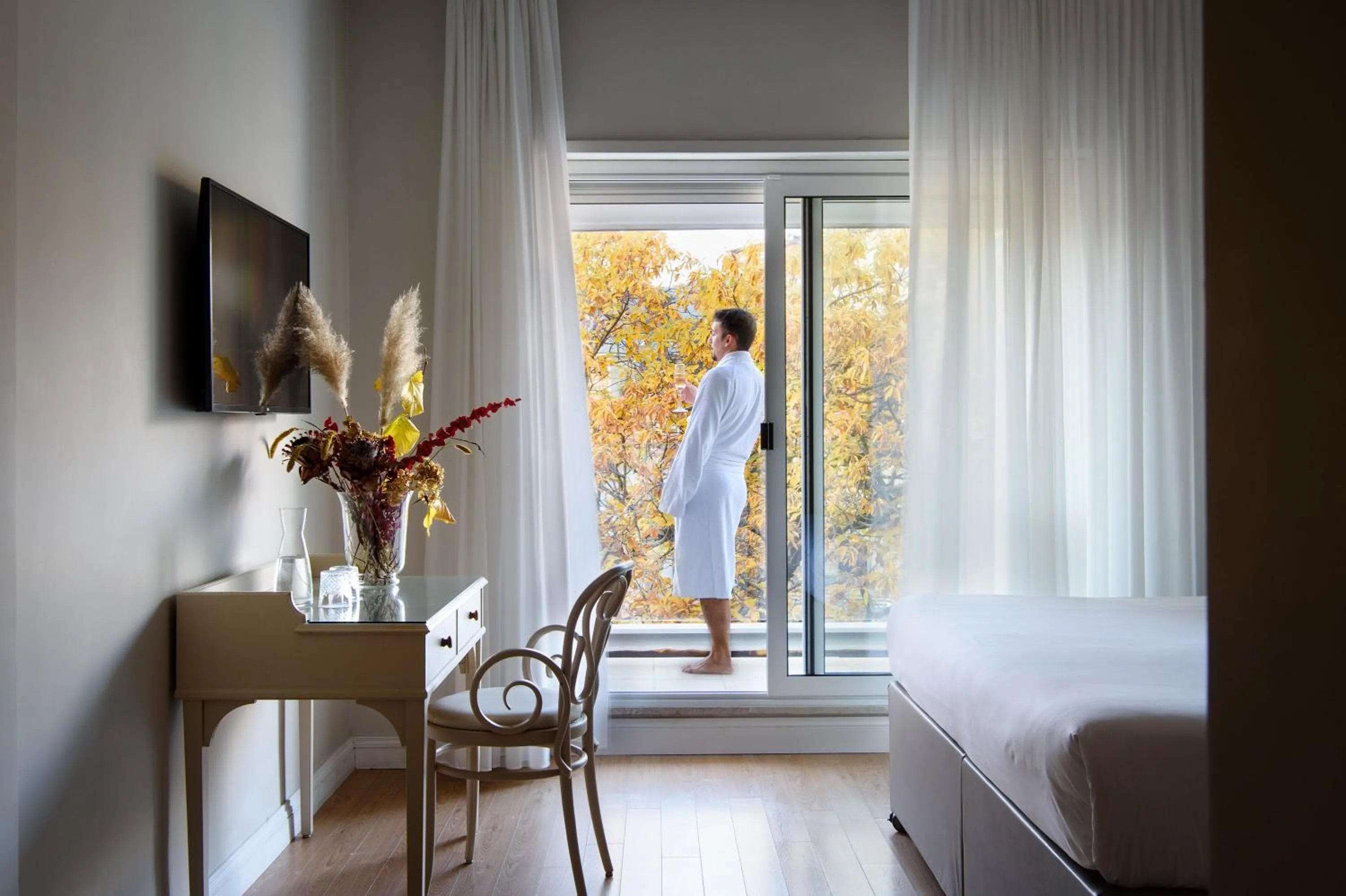 Bedroom, Bed in Silva Hotel Splendid