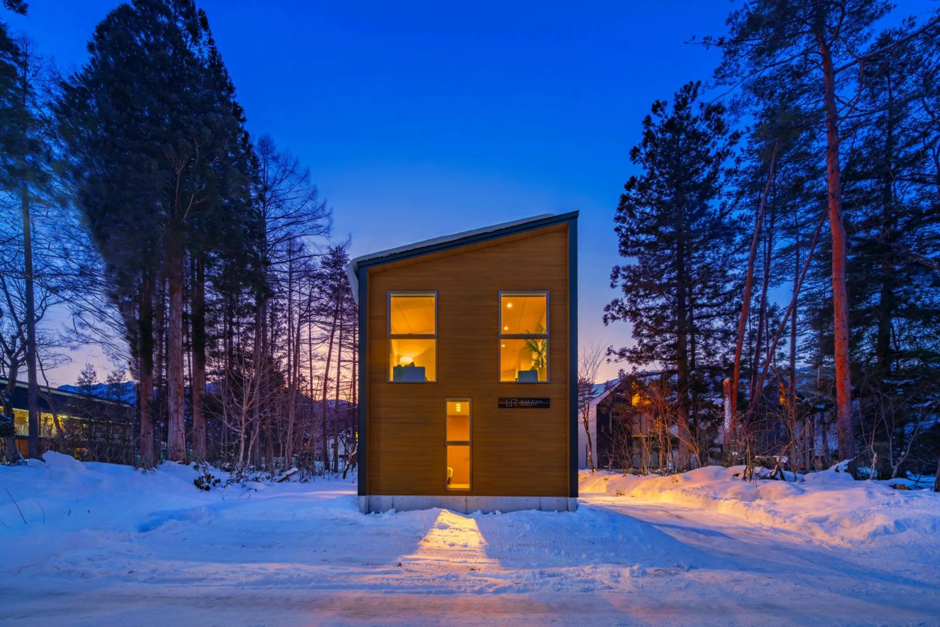 Property building in Blue River Chalets by The Hakuba Collection
