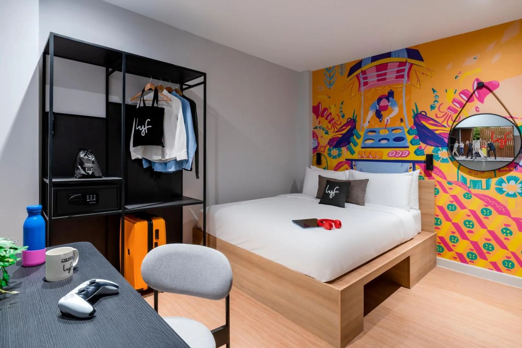 Bed in lyf Chinatown Kuala Lumpur