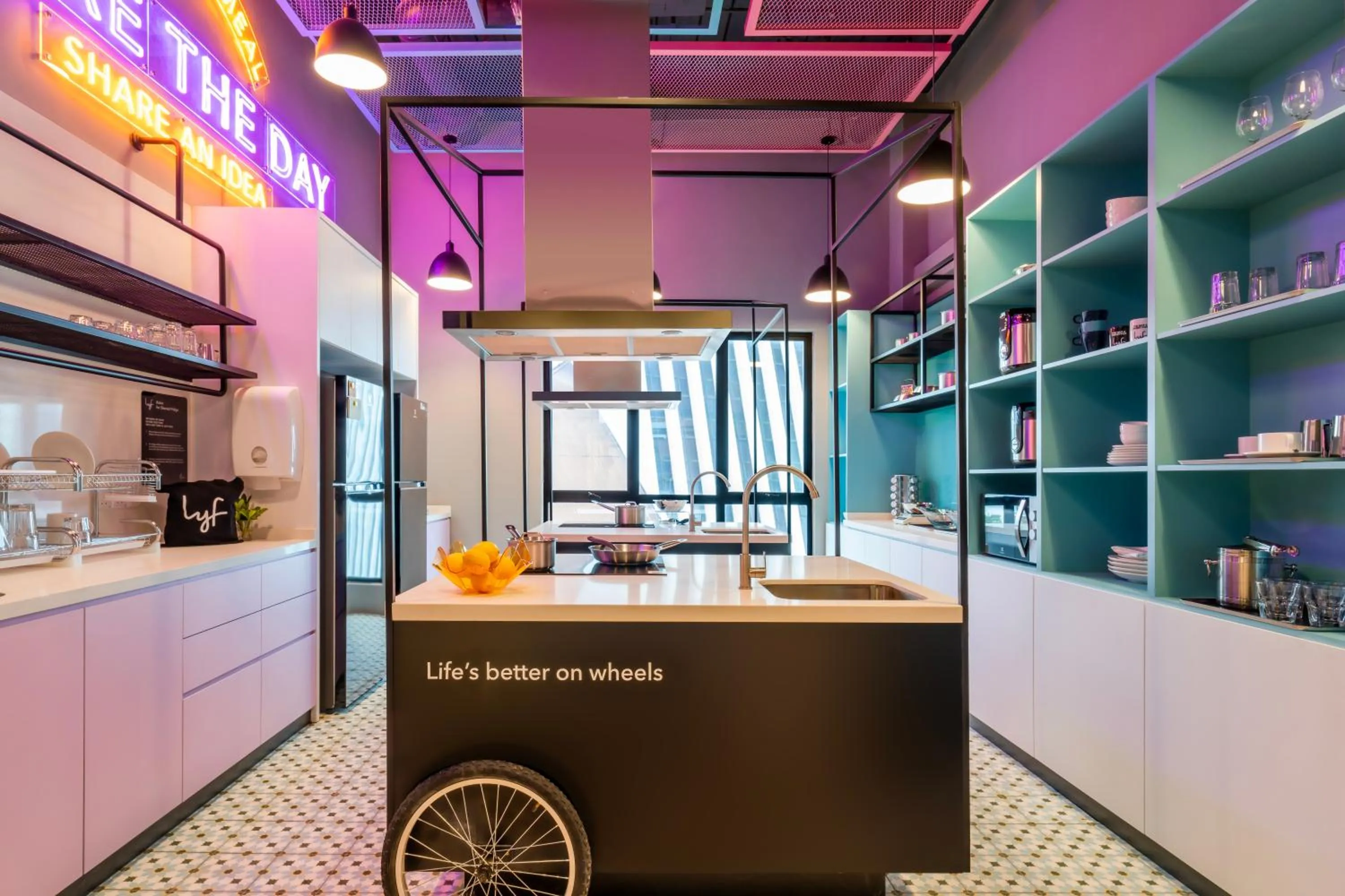 Property building in lyf Chinatown Kuala Lumpur