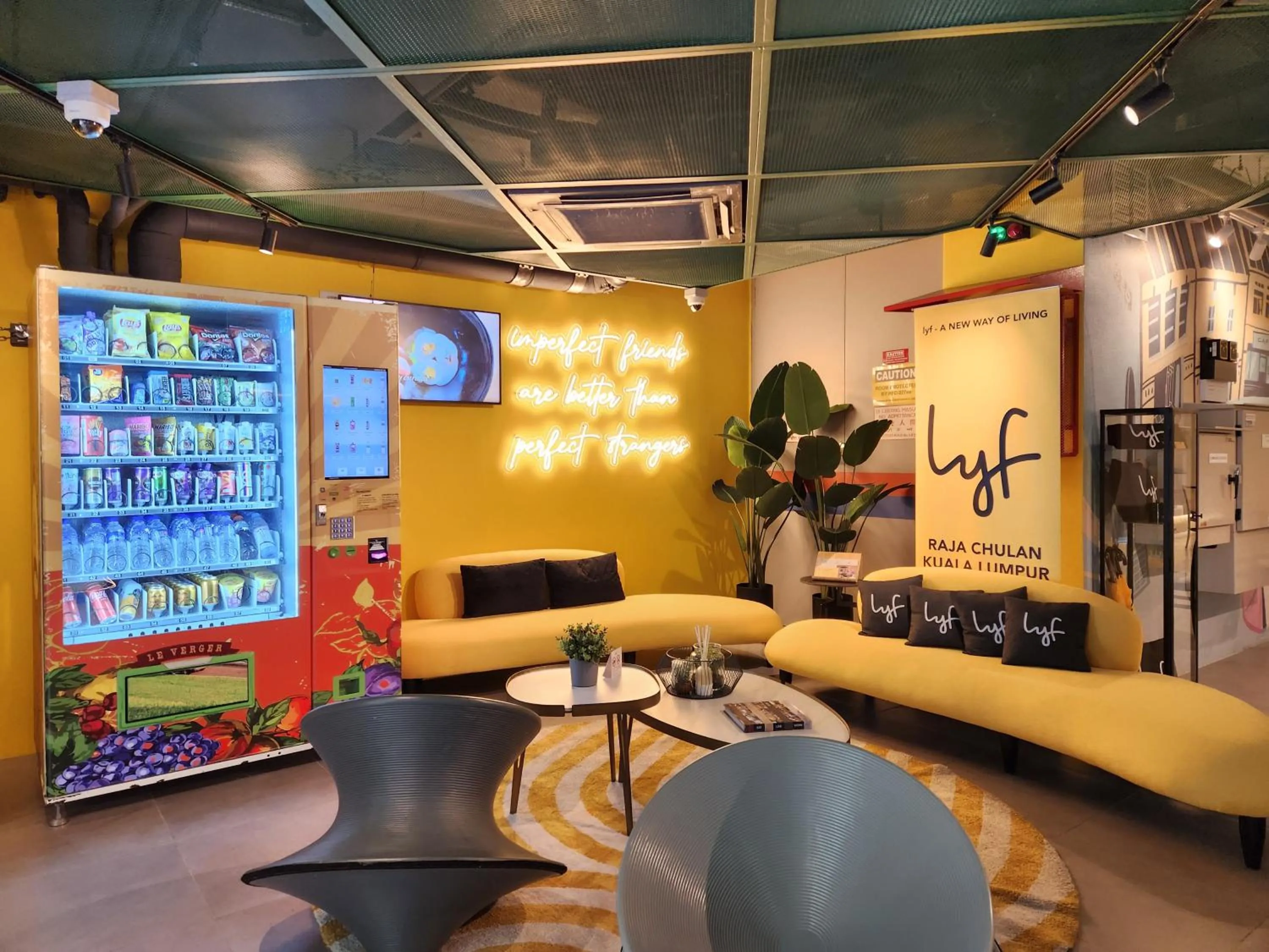 Lobby or reception in lyf Chinatown Kuala Lumpur