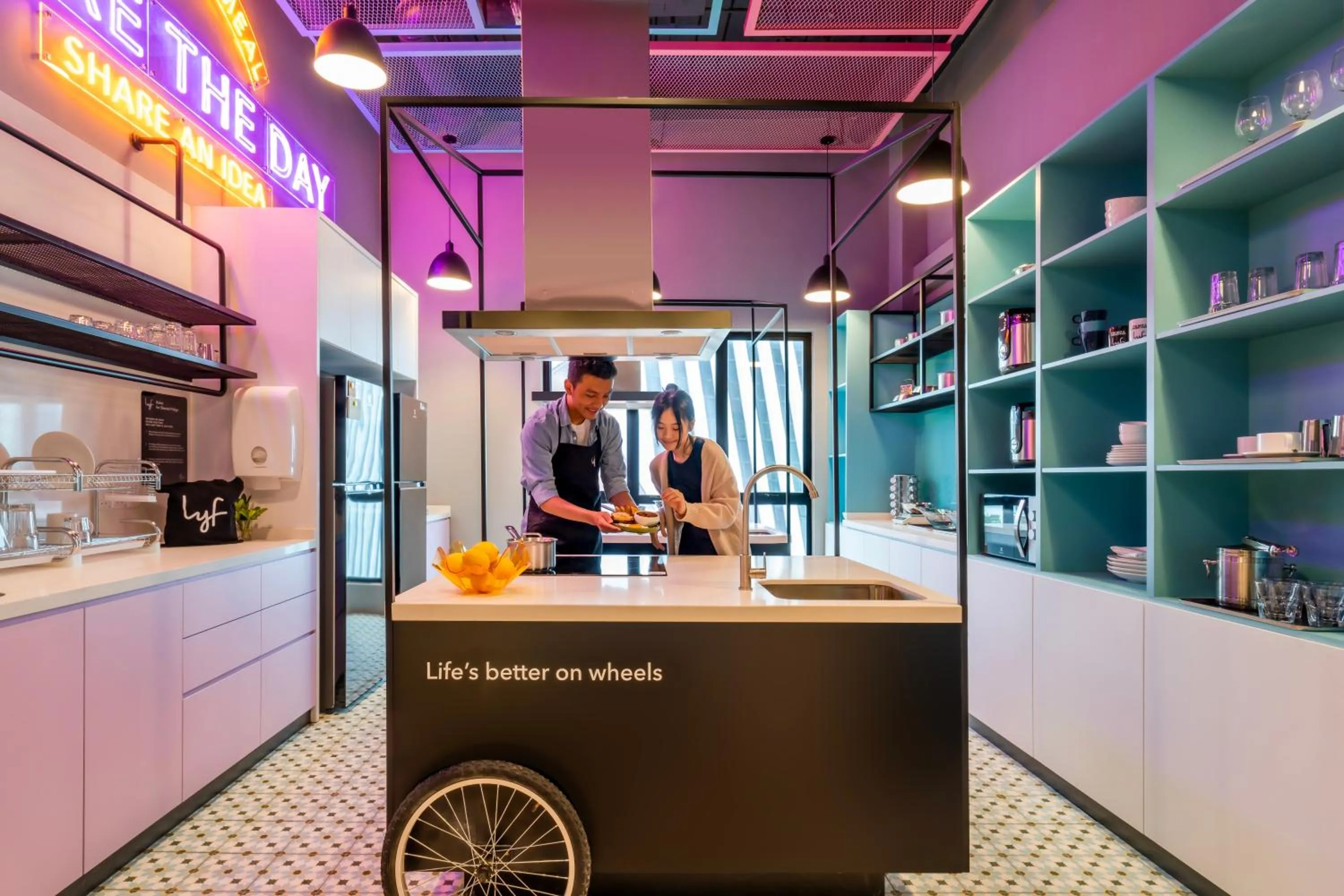 People in lyf Chinatown Kuala Lumpur