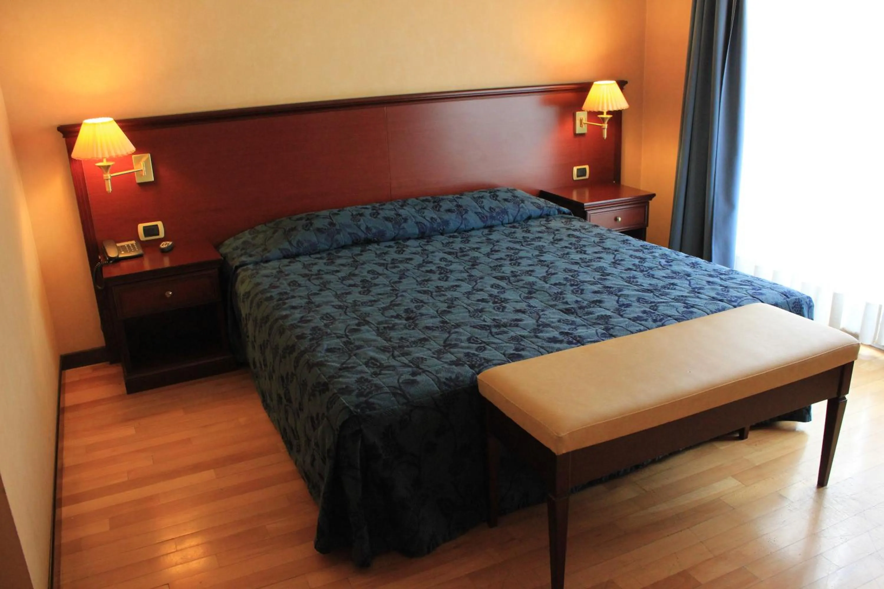 Bed in Hotel Terminal