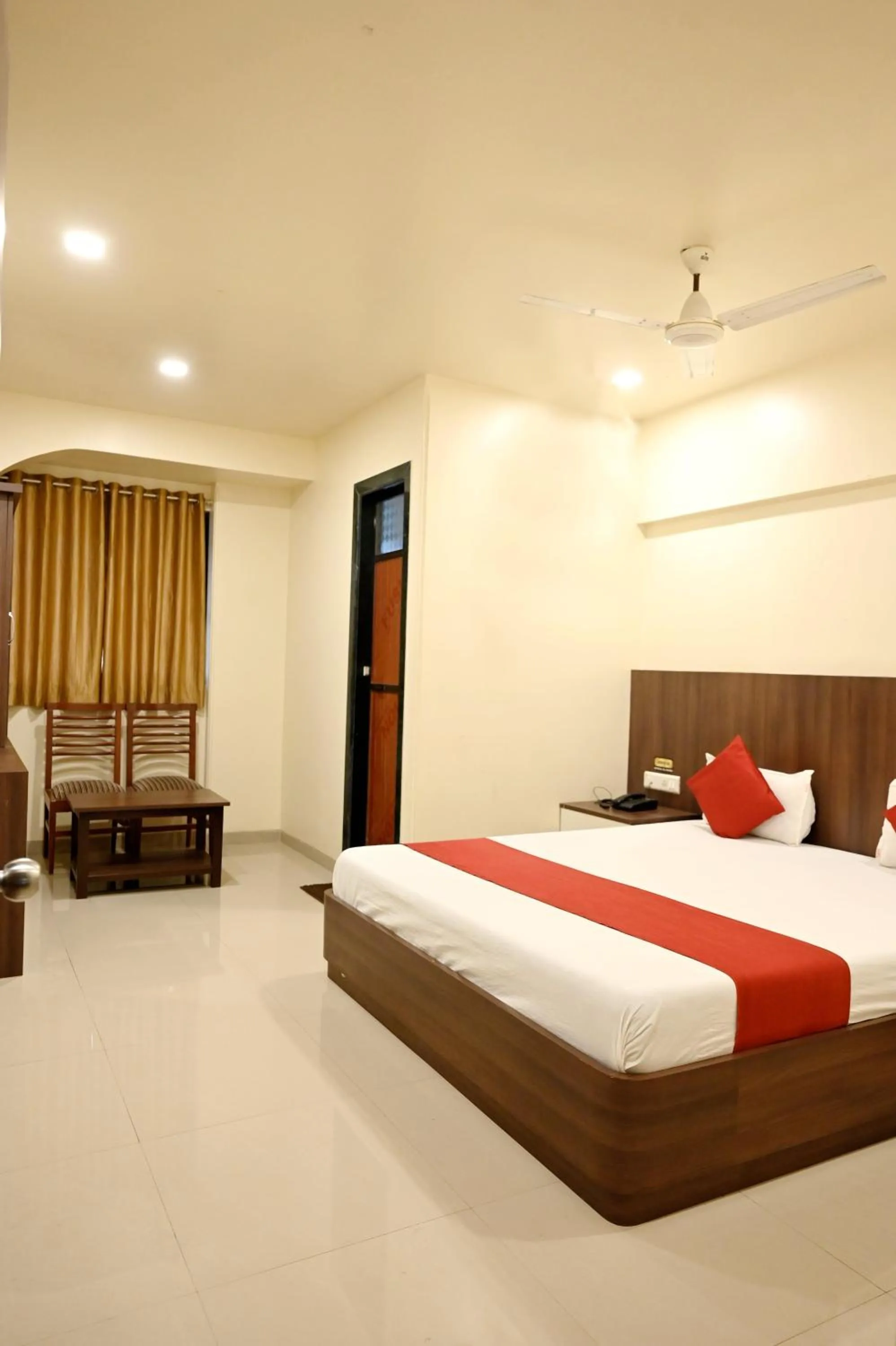 View (from property/room), Bed in Hotel Sagar