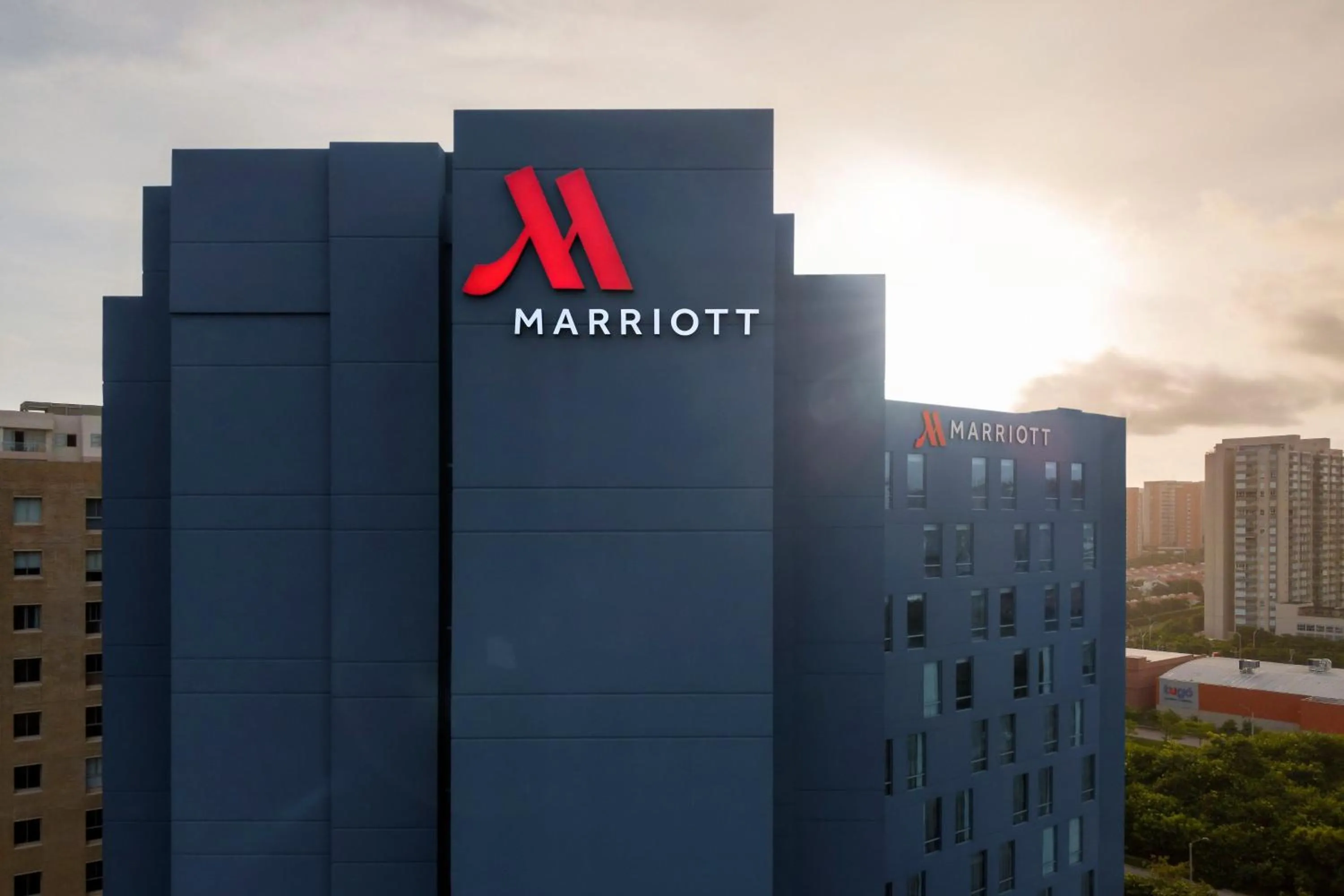 Property building in Barranquilla Marriott Hotel