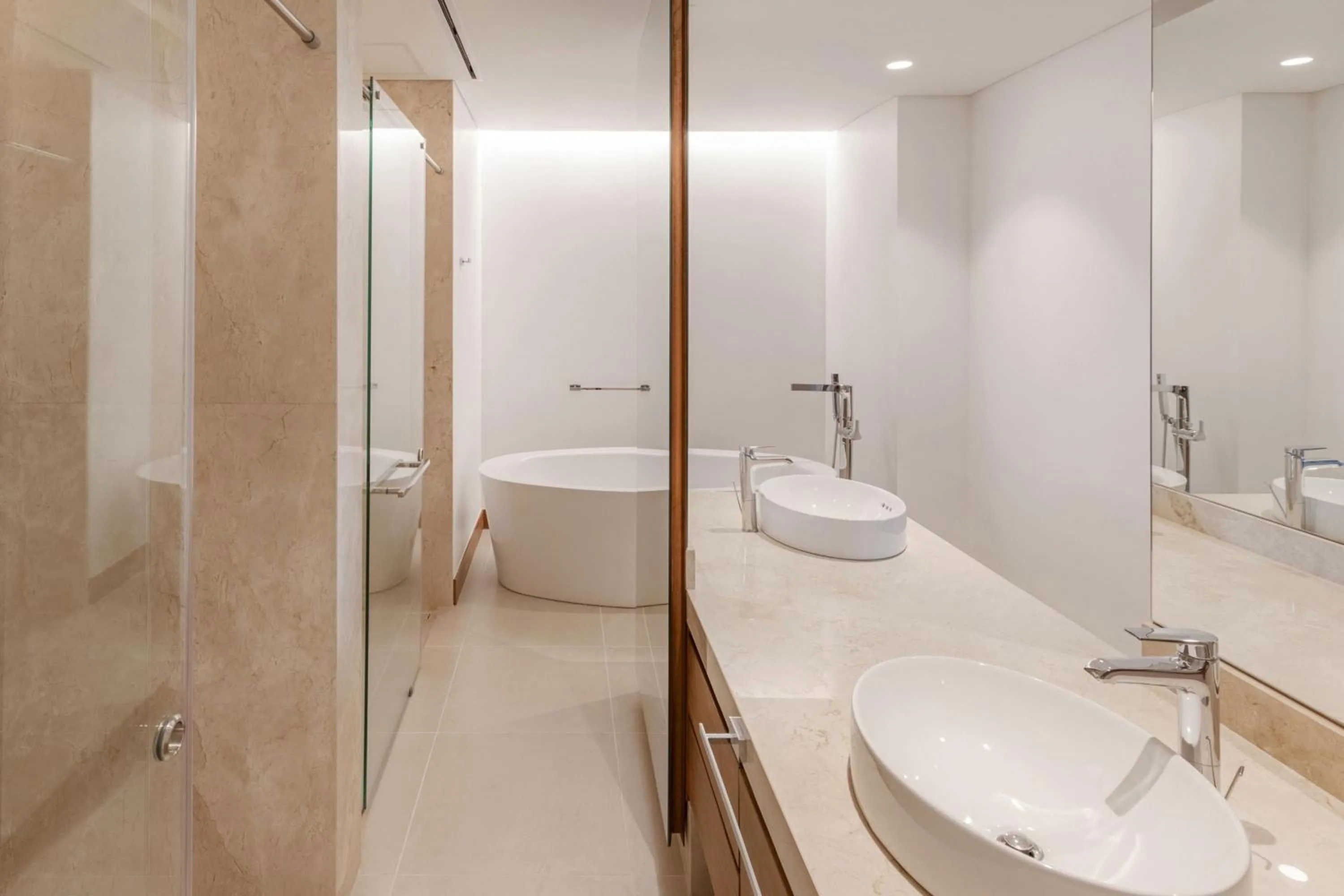 Bathroom in Barranquilla Marriott Hotel