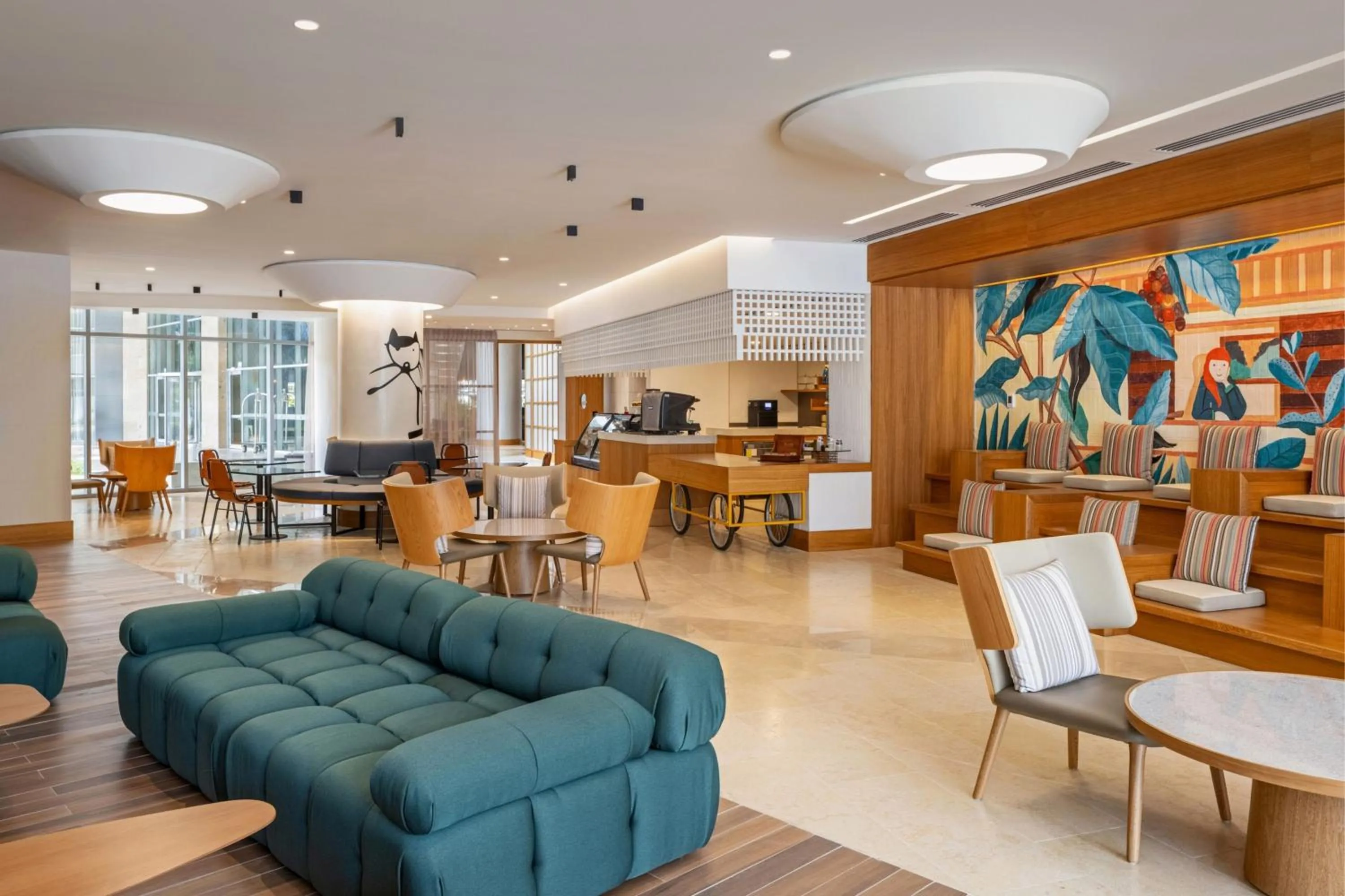 Restaurant/places to eat in Barranquilla Marriott Hotel