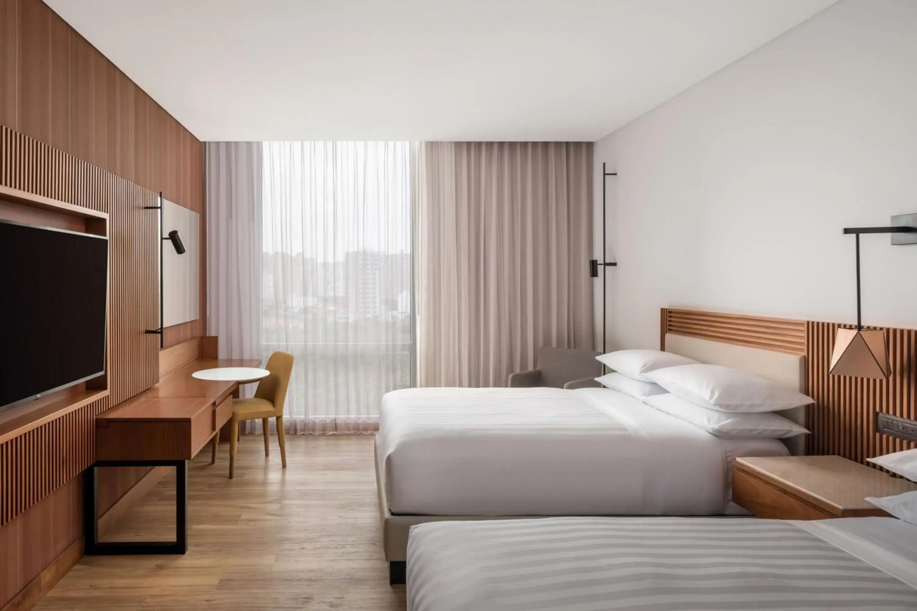 Queen Room with Two Queen Beds in Barranquilla Marriott Hotel Queen Room with Two Queen Beds in Barranquilla Marriott Hotel