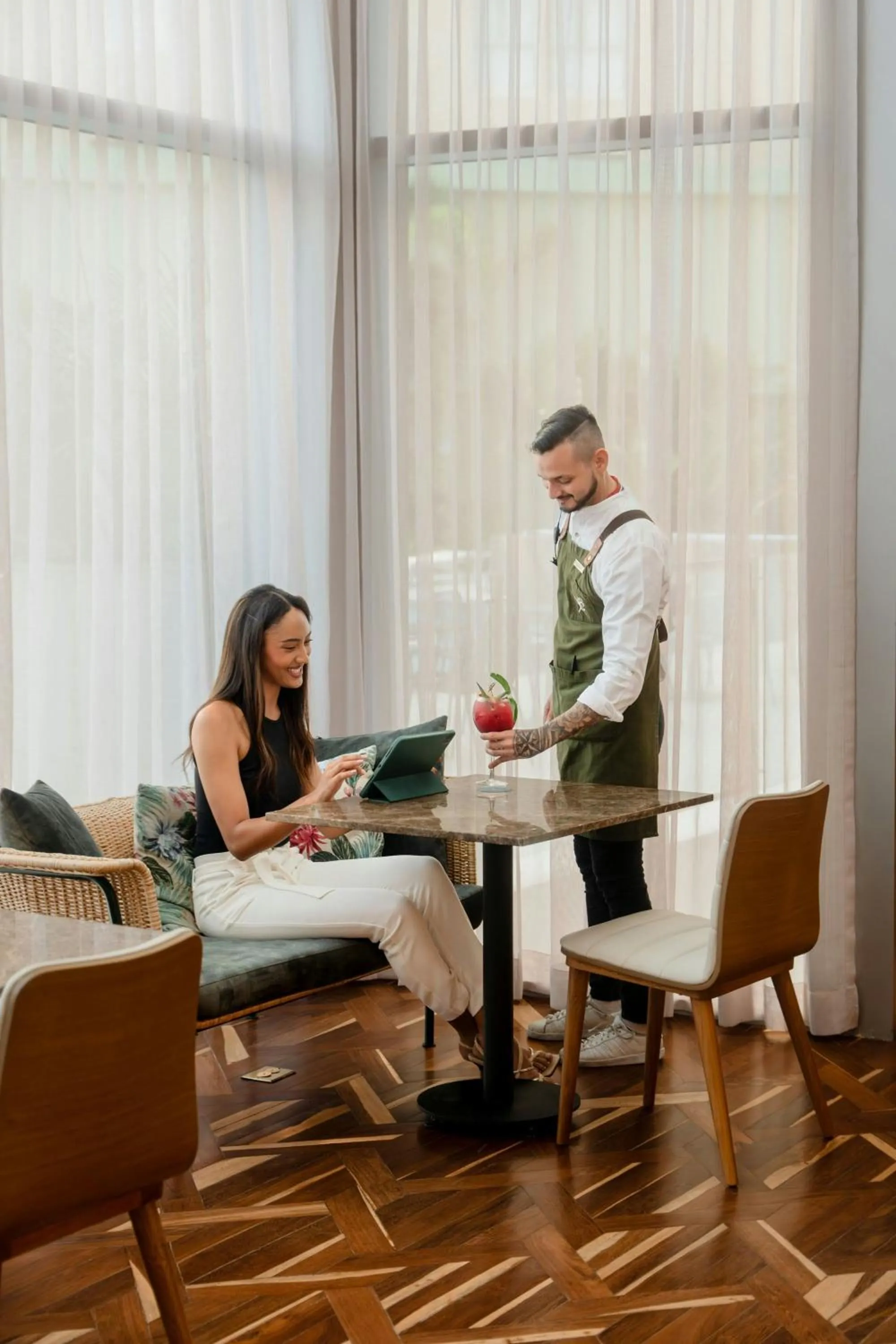 Restaurant/places to eat in Barranquilla Marriott Hotel