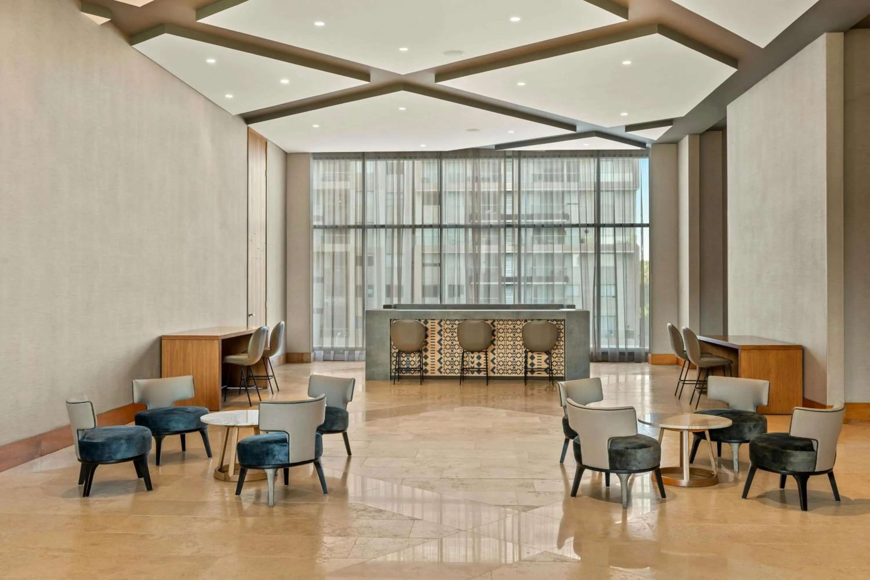 Lounge or bar in Barranquilla Marriott Hotel