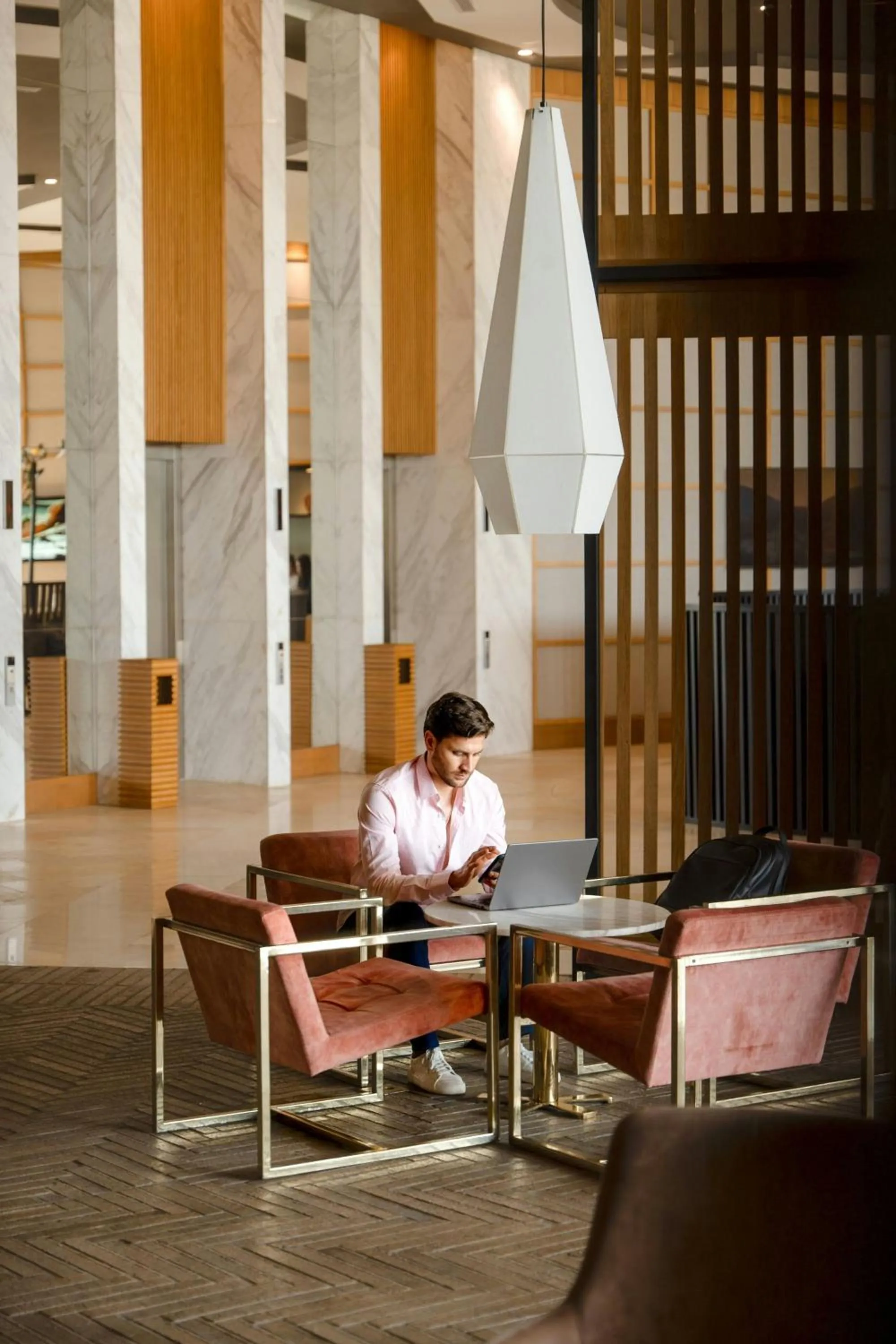 Lounge or bar in Barranquilla Marriott Hotel