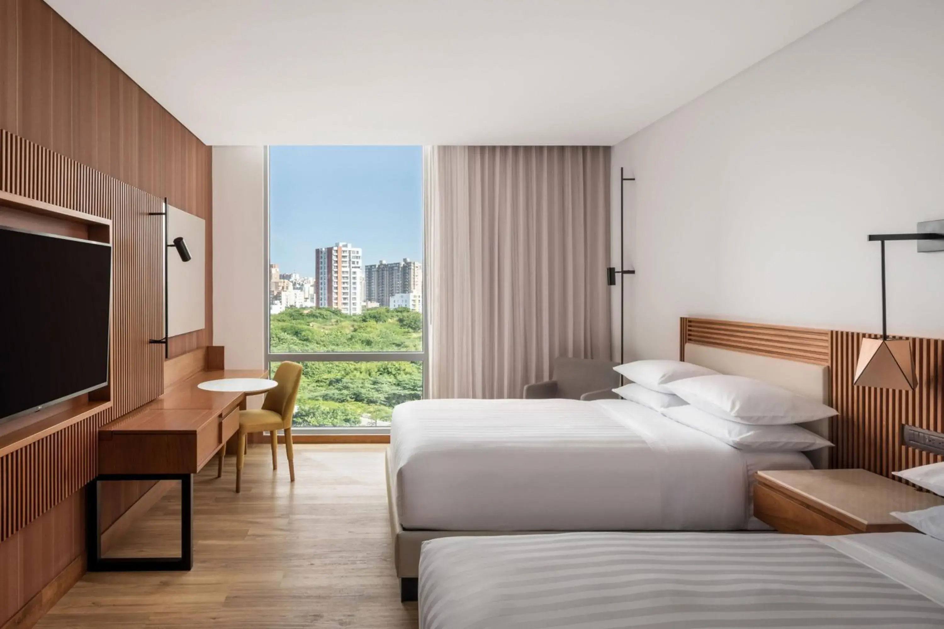 Club Queen Room with Two Queen Beds - Club Lounge Access in Barranquilla Marriott Hotel Club Queen Room with Two Queen Beds - Club Lounge Access in Barranquilla Marriott Hotel